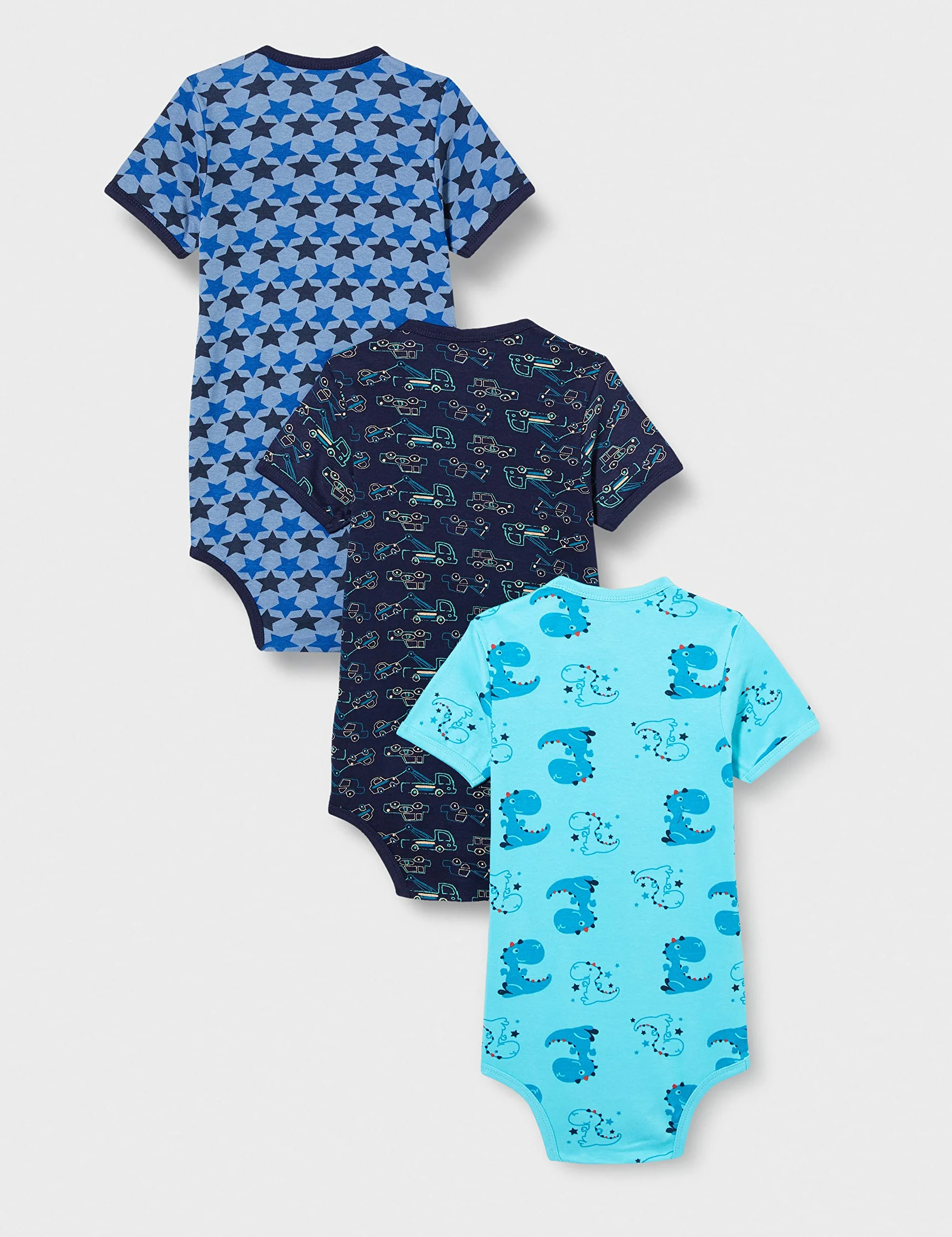 Care Body niemowlęce uniseks (3 sztuki), Dark Navy (778), 74