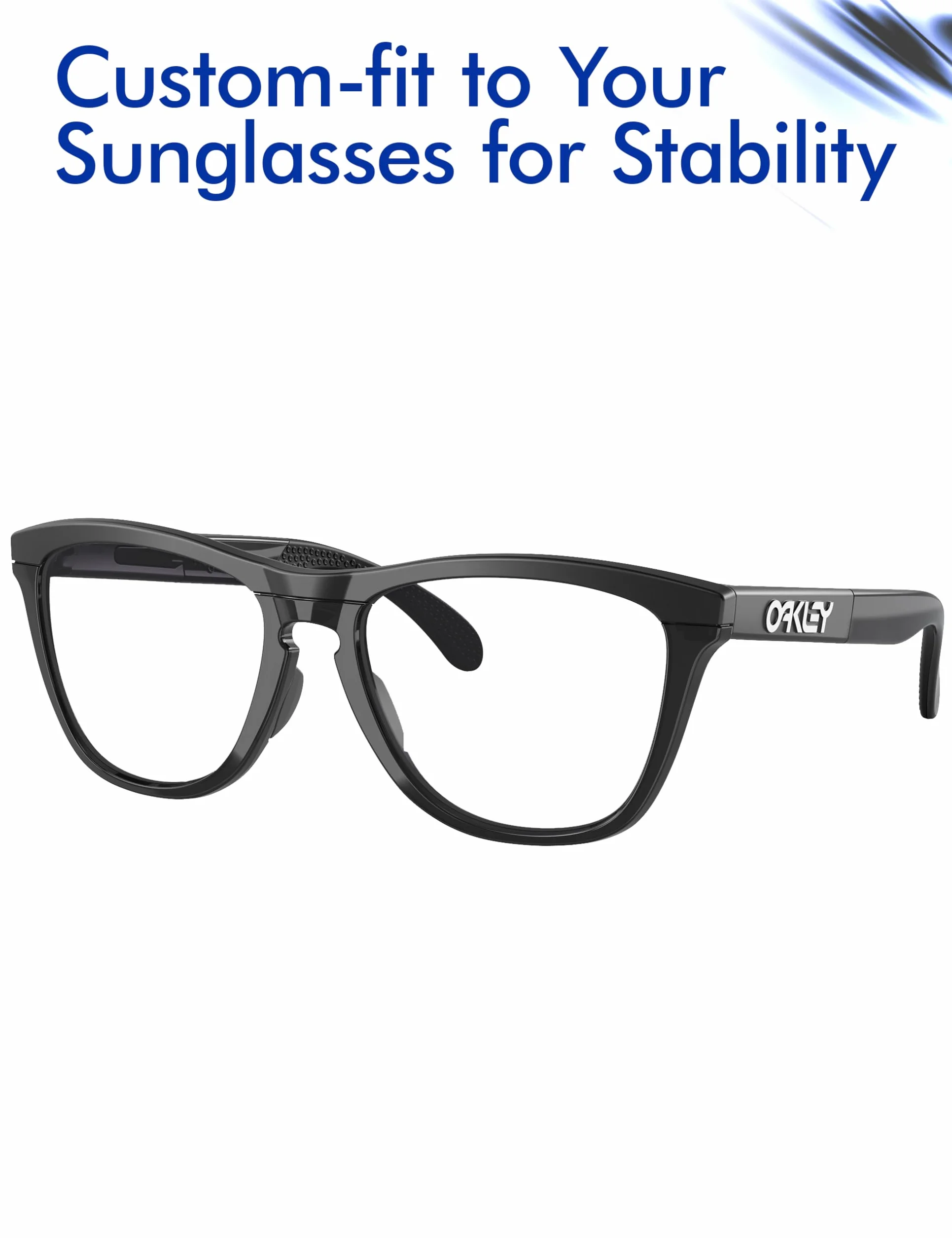 SAUCER Wymienne nakładki na noski do Oakley Frogskins Range OO9284 | Frogskins Hybrid | HSTN OO9242 | OO9242A Okulary przeciwsłoneczne
