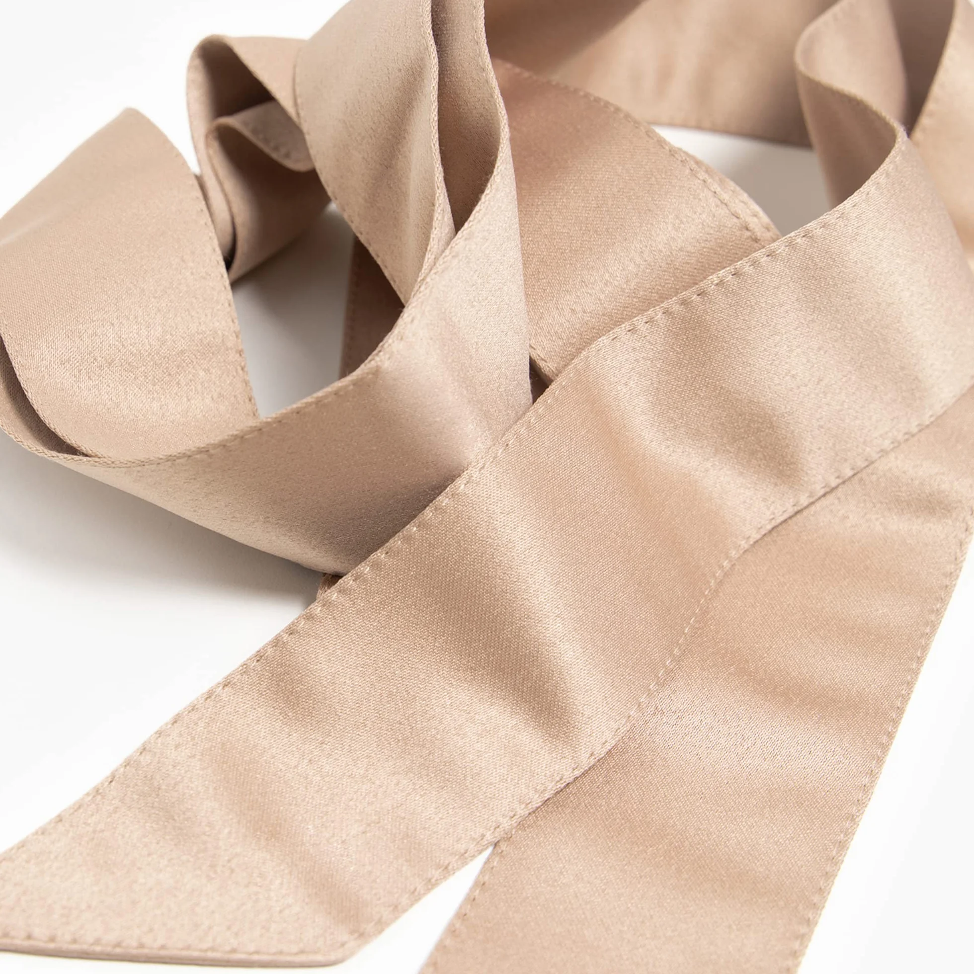 Maya Deluxe Pasek Kobiety Womens Sash Belt Ladies Satin Sash Waist Tie Ribbon Bow Accessory For Bridesmaids Bridal Wedding Prom Evening Occasion
