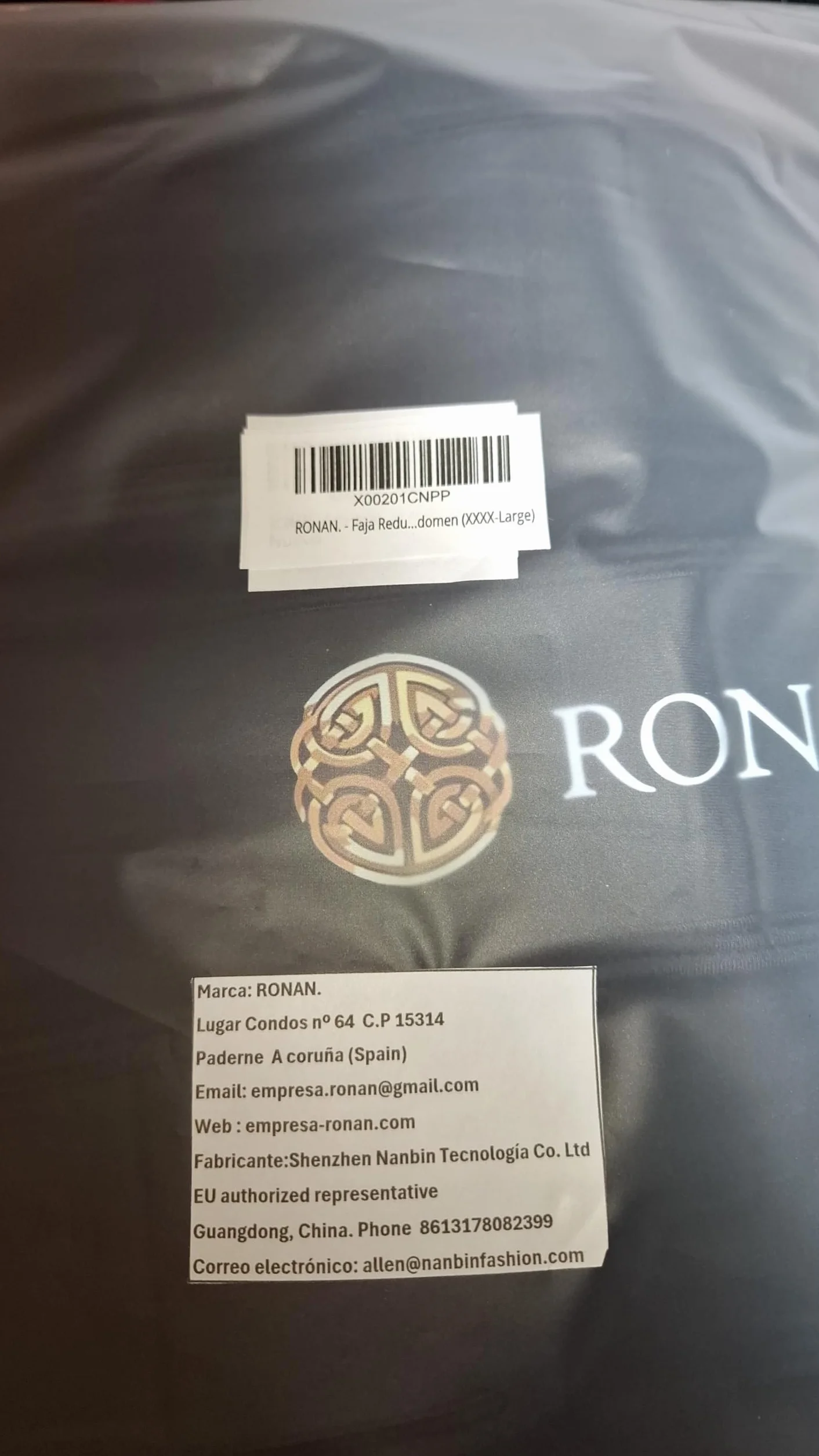 RONAN. - Bielizna modelująca brzuch i talię - Pas biodrowy dla mężczyzn - Pas lędźwiowy damski - Bielizna modelująca brzuch - Bielizna modelująca dla mężczyzn - Bielizna modelująca dla mężczyzn -