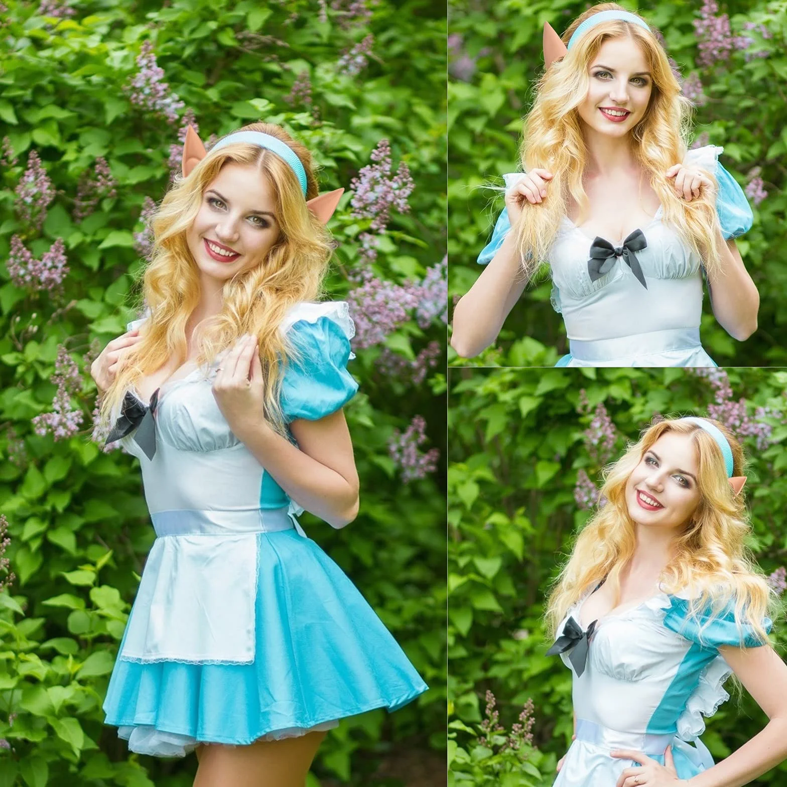 ASTER Wróżka wróżka Pixie uszy elfa duch uszy elfa kostium bal cosplay impreza przebranie cosplay maskarada akcesoria na Halloween Boże Narodzenie przyjęcie elfie uszy wampira