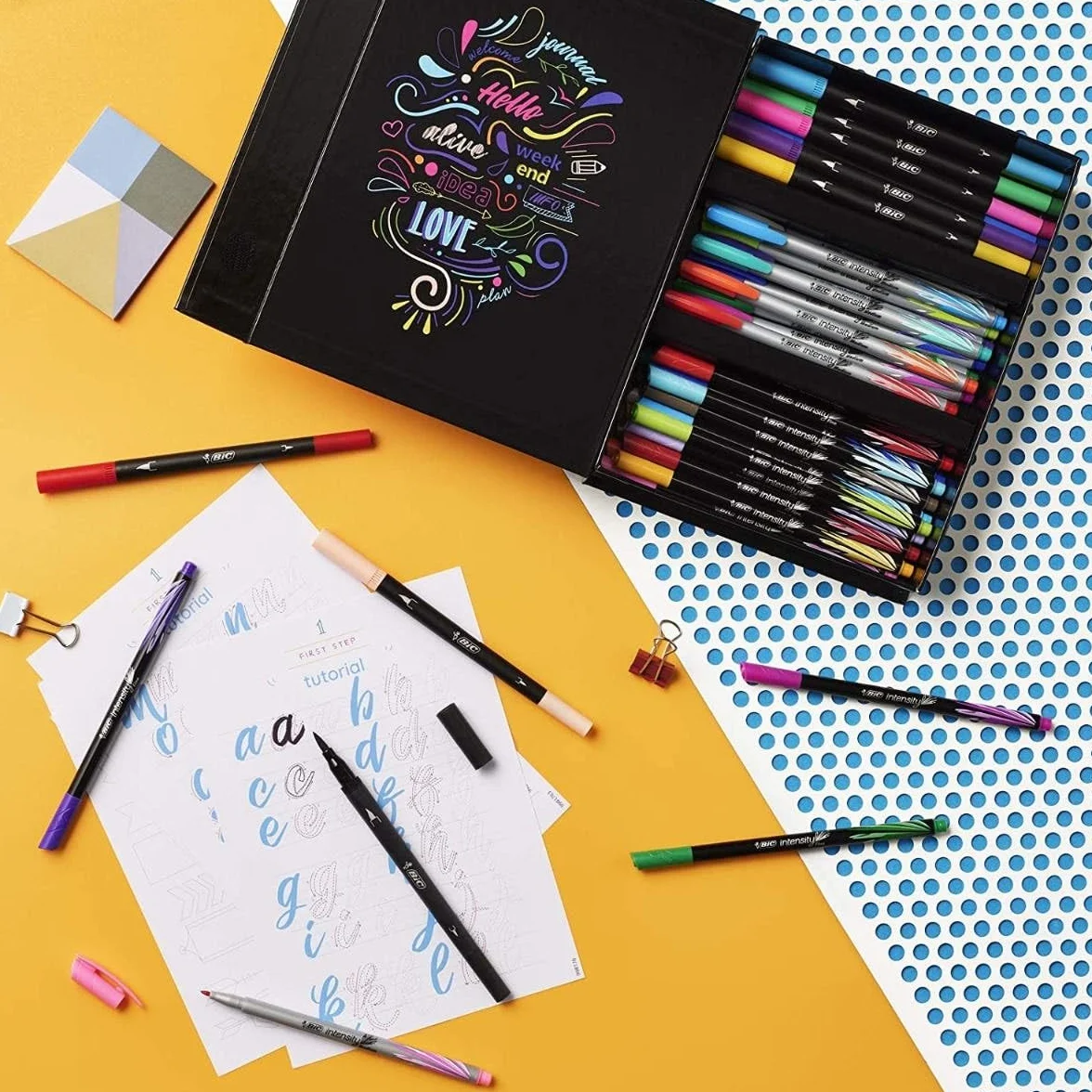 BIC Intensity My Hand Lettering Set Pudełko 44szt