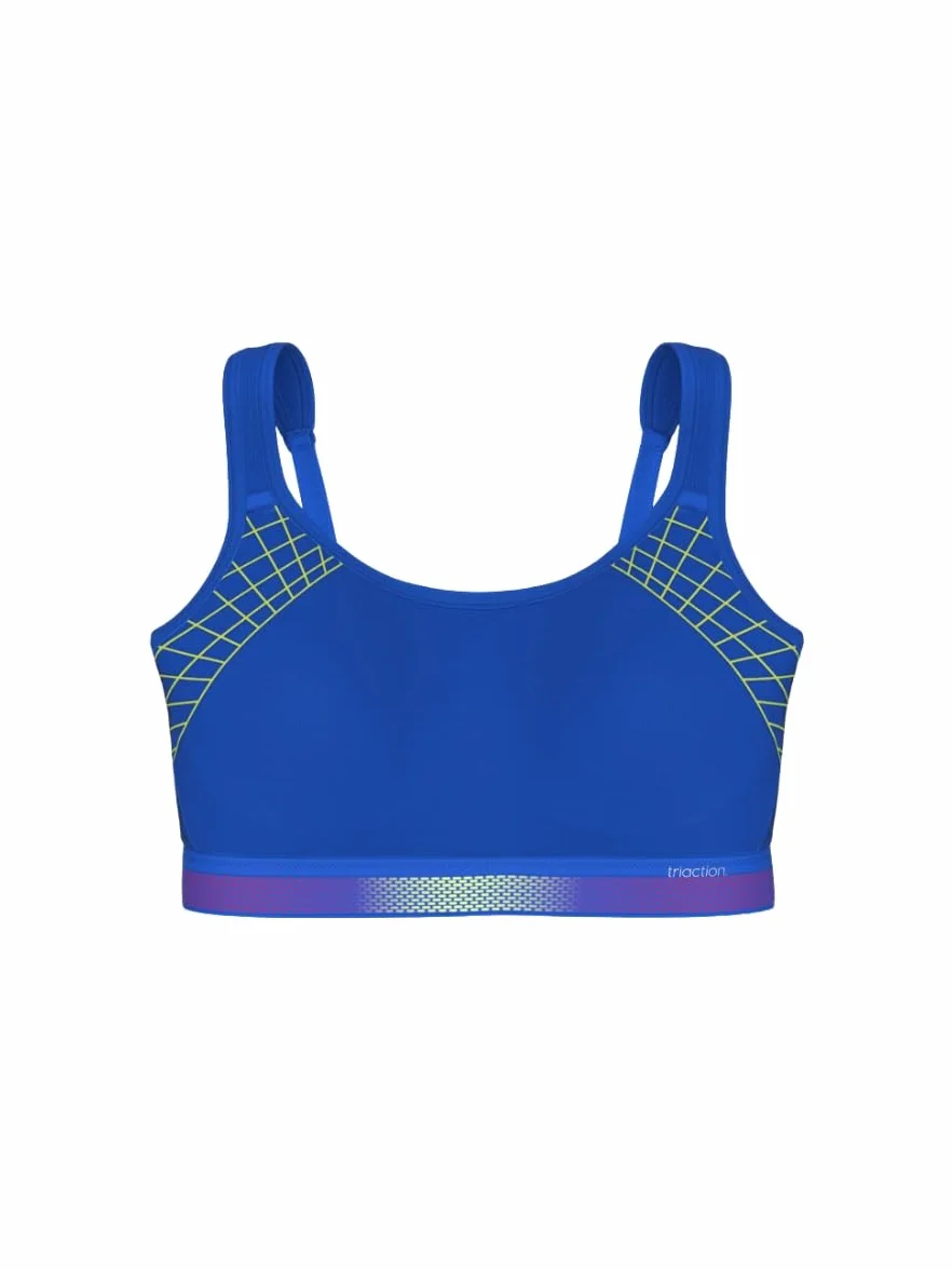 TriAction Triaction Cardio Cloud N01 EX damski biustonosz sportowy, Oświetlenie niebieskie, 80D