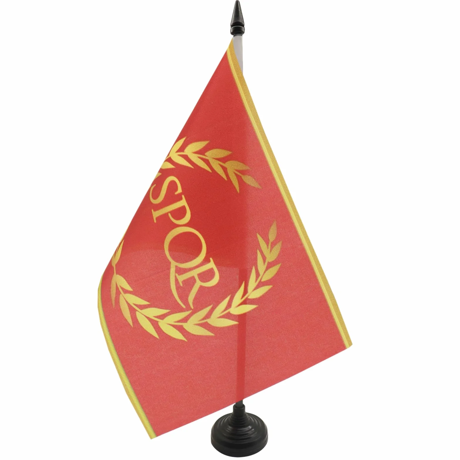 Drapeau de Table Empire Romain, 21cm x 14cm