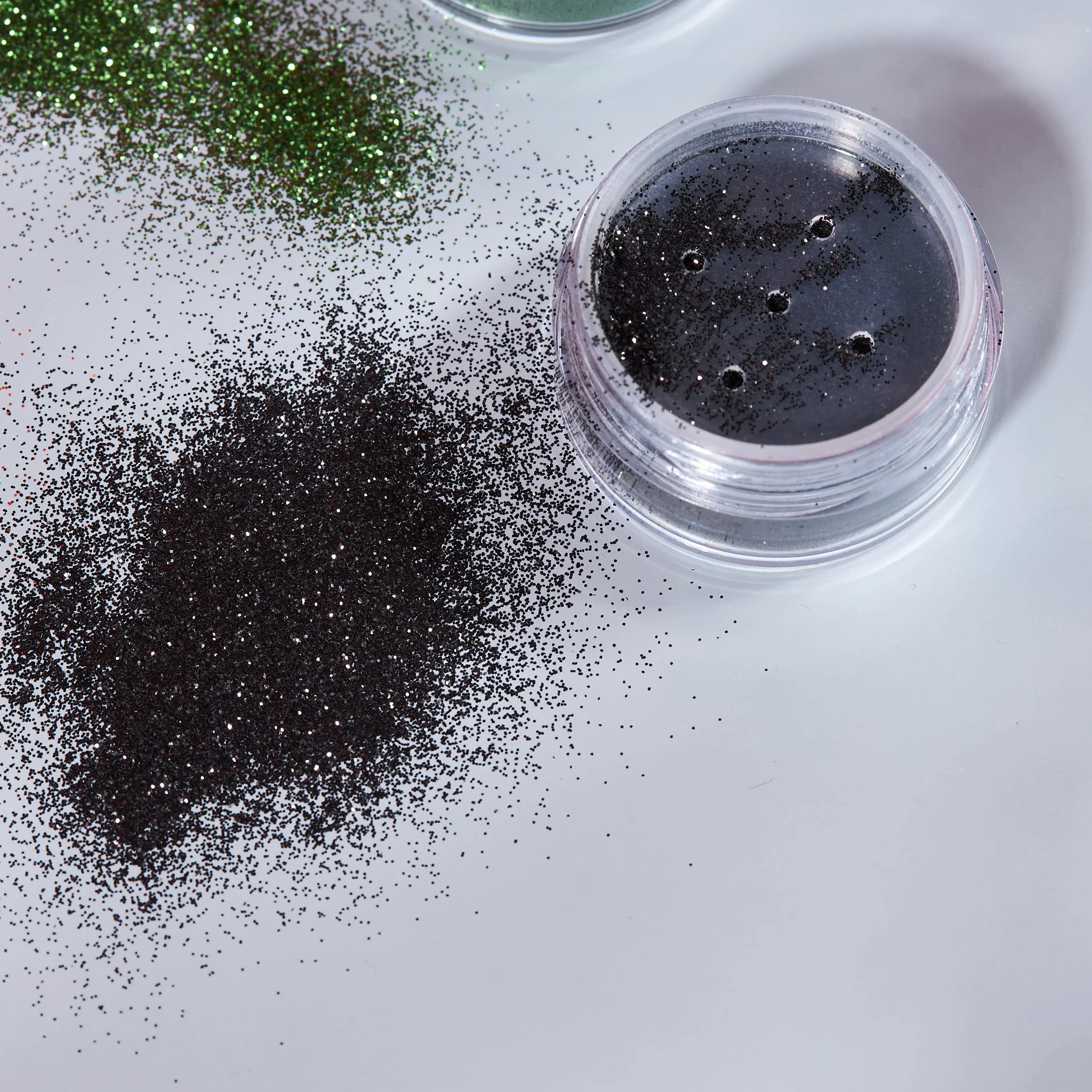 Halloween Glitter Shakers, Black, Single 5g