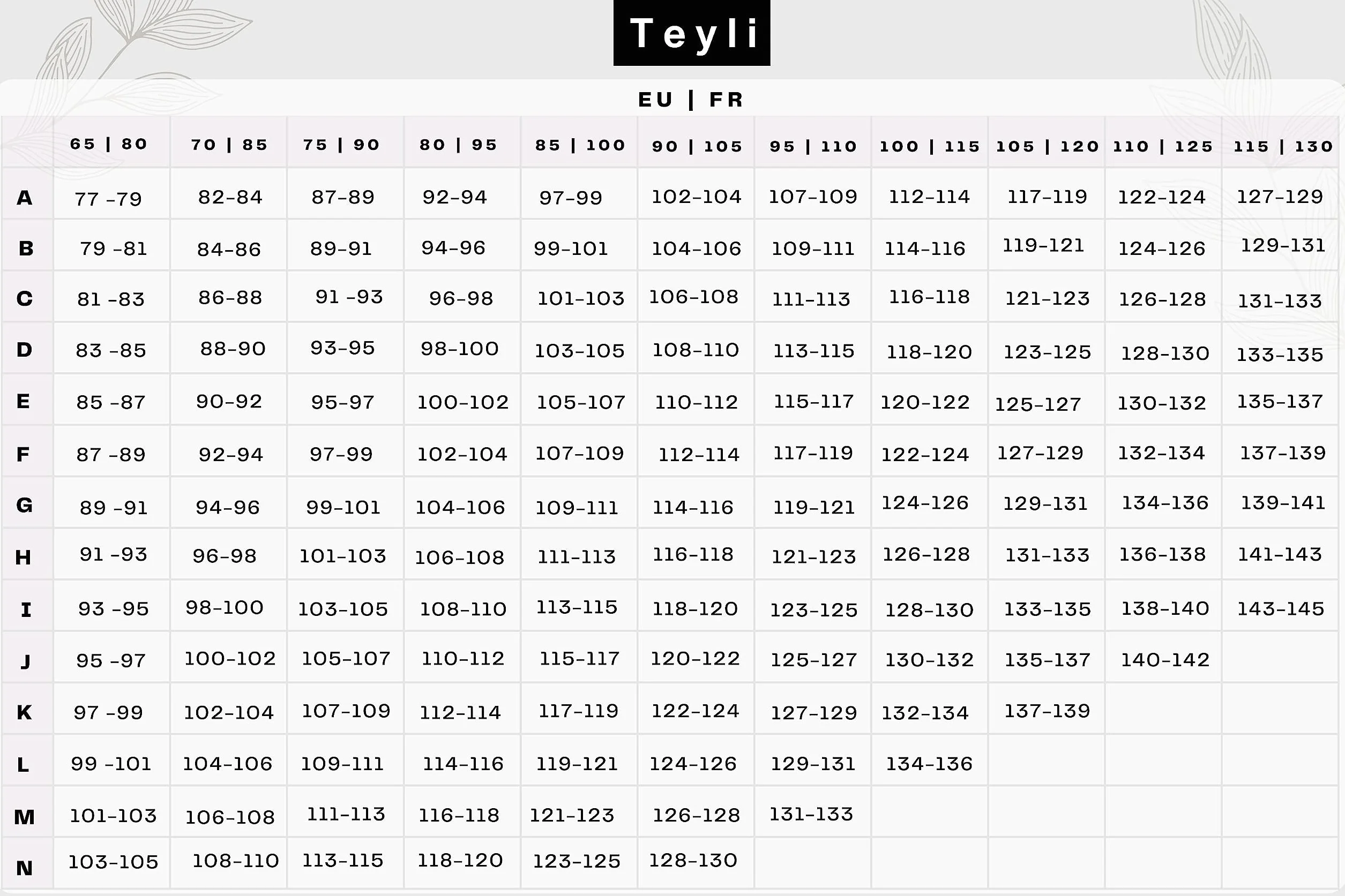 Teyli Biustonosz Kobiety Perla