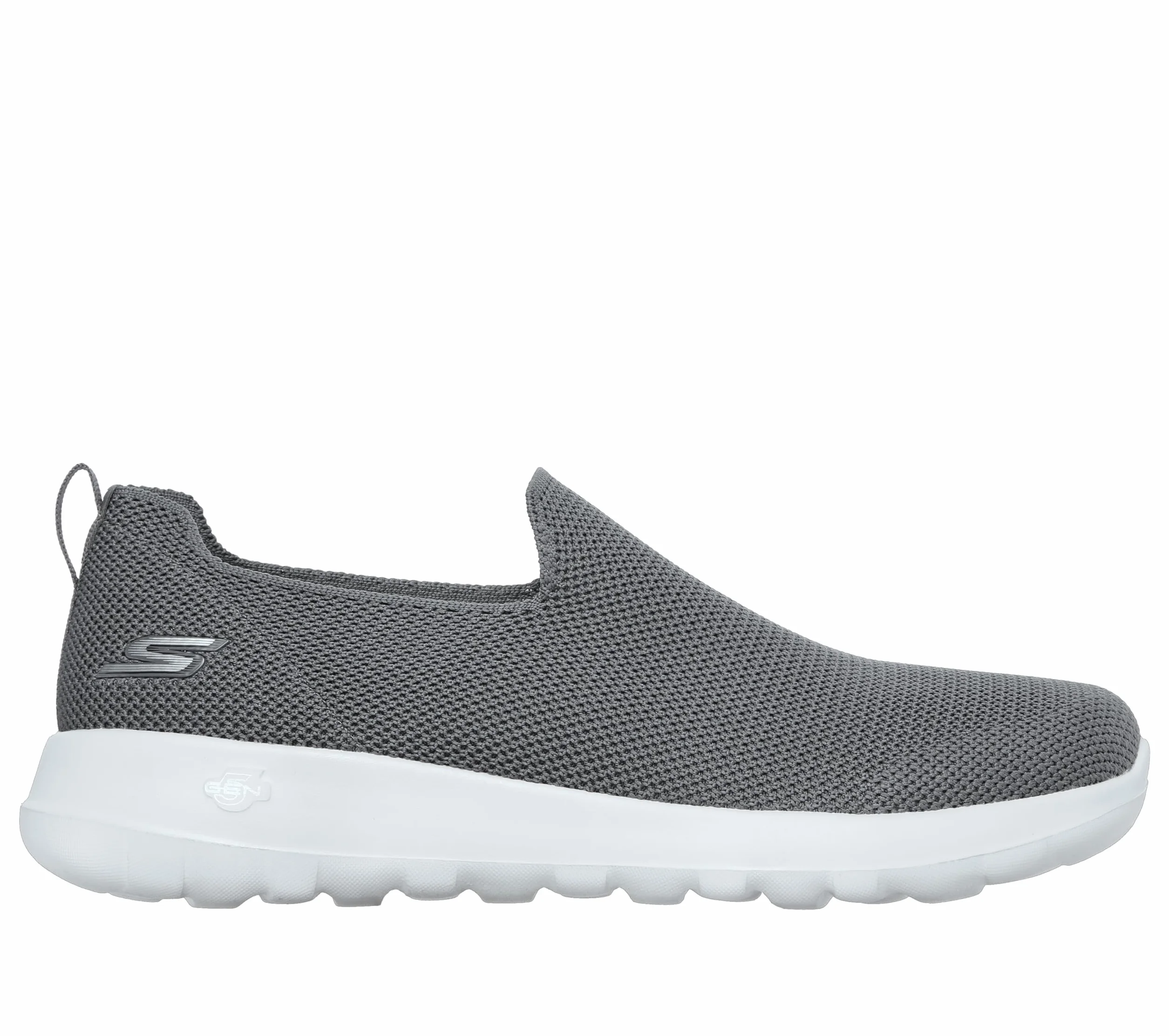 Skechers womens Go Walk Max-athletic Air Mesh Slip on Walking Shoe Sneaker, Charcoal/Charcoal/Charcoal, 7 X-Wide US