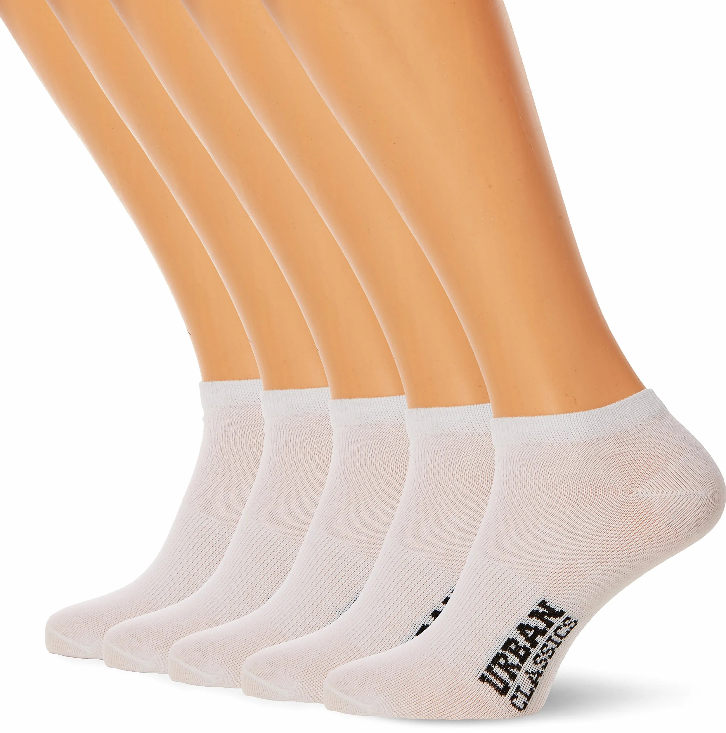 Urban Classics Skarpetki Mężczyźni Logo No Show Socks 5-pack (1 w zestawie)