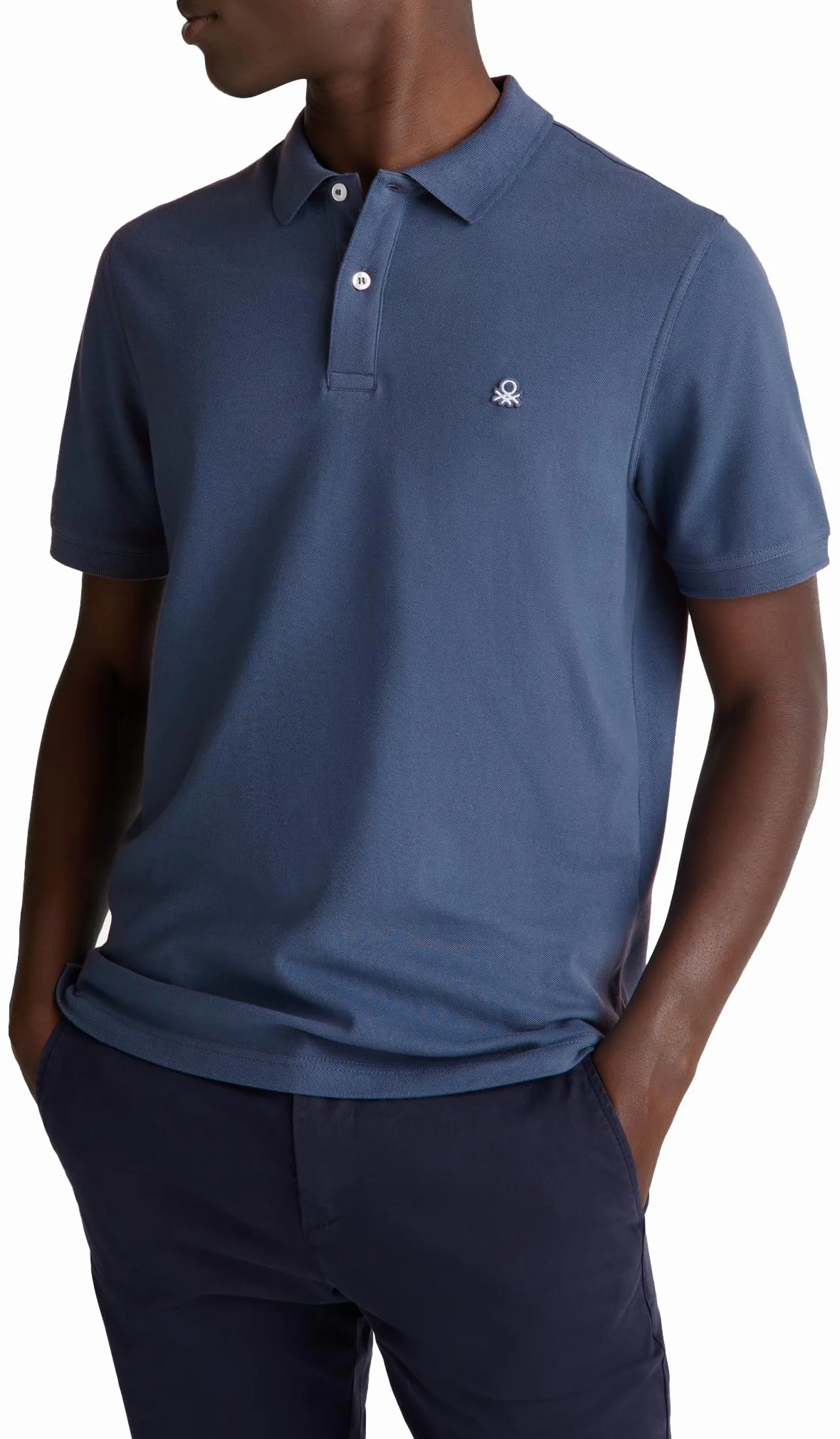 United Colors of Benetton Koszulka polo, M/M, Niebieska, L