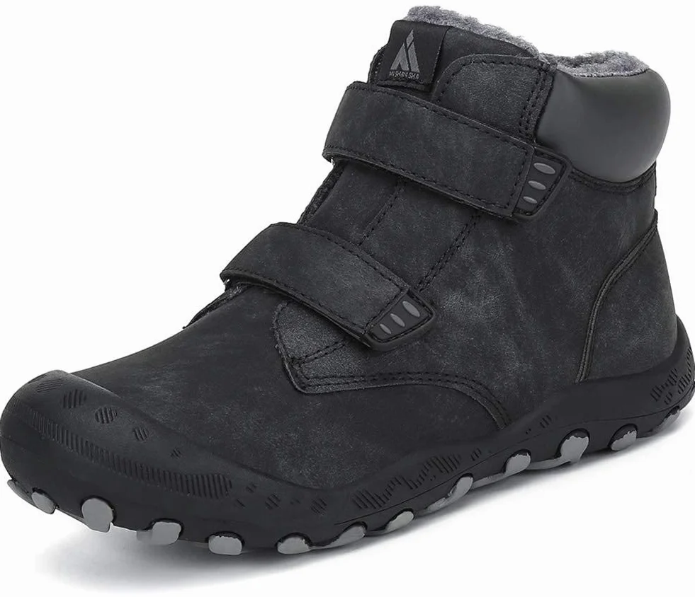 Mishansha Dziecięce buty zimowe z podszewką, dla chłopców i dziewczynek, rozm. 24-38