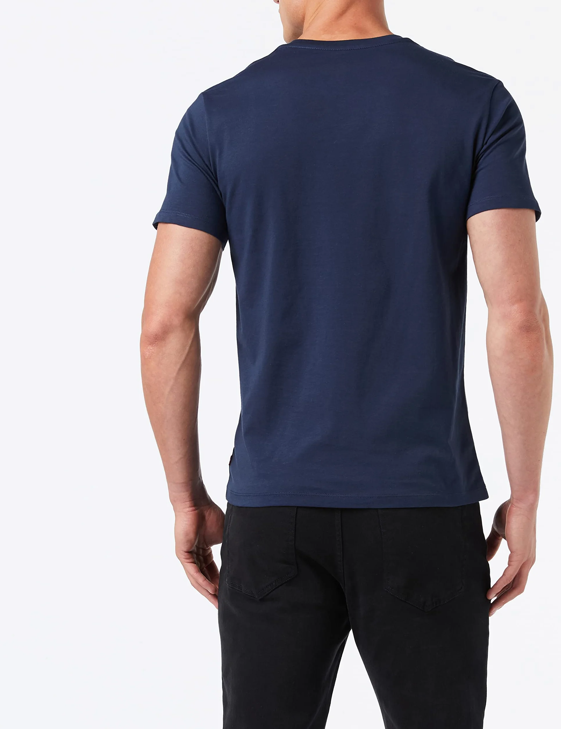 Levi's Mężczyźni Graphic Crewneck Tee T-Shirt, Mini Sportswear Dress Blues, XS