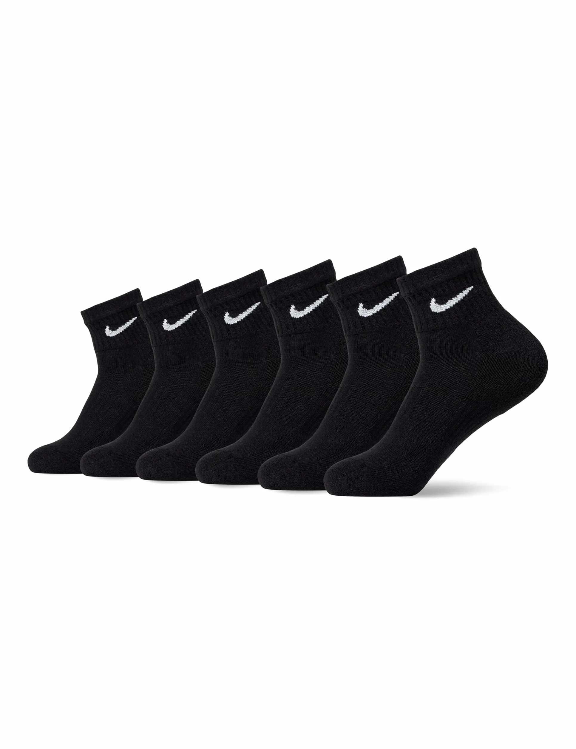 Nike SX7669-010 Codzienne skarpety z amortyzacją męskie czarne/białe rozmiar M
