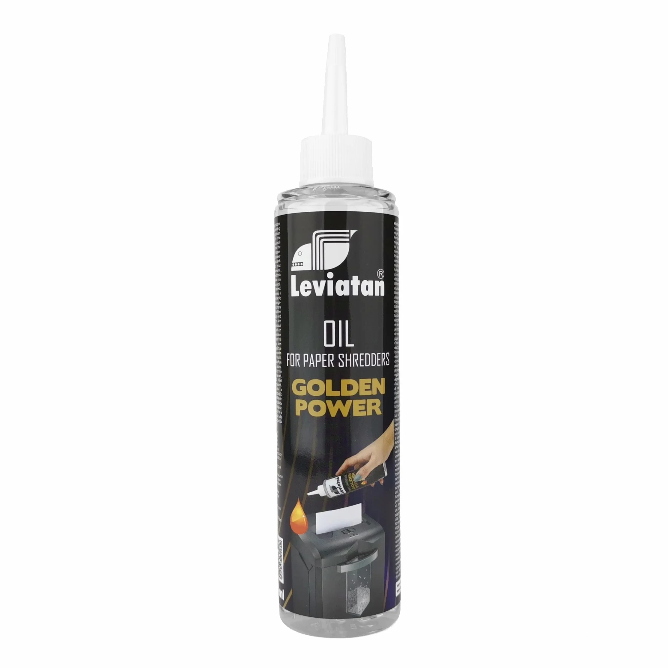 LEVIATAN 250ml Olej do Niszczarek Olej do Niszczarek Dokumentów Pielęgnacja Niszczarek Dokumentów Odpowiedni do Wszystkich Niszczarek Dokumentów