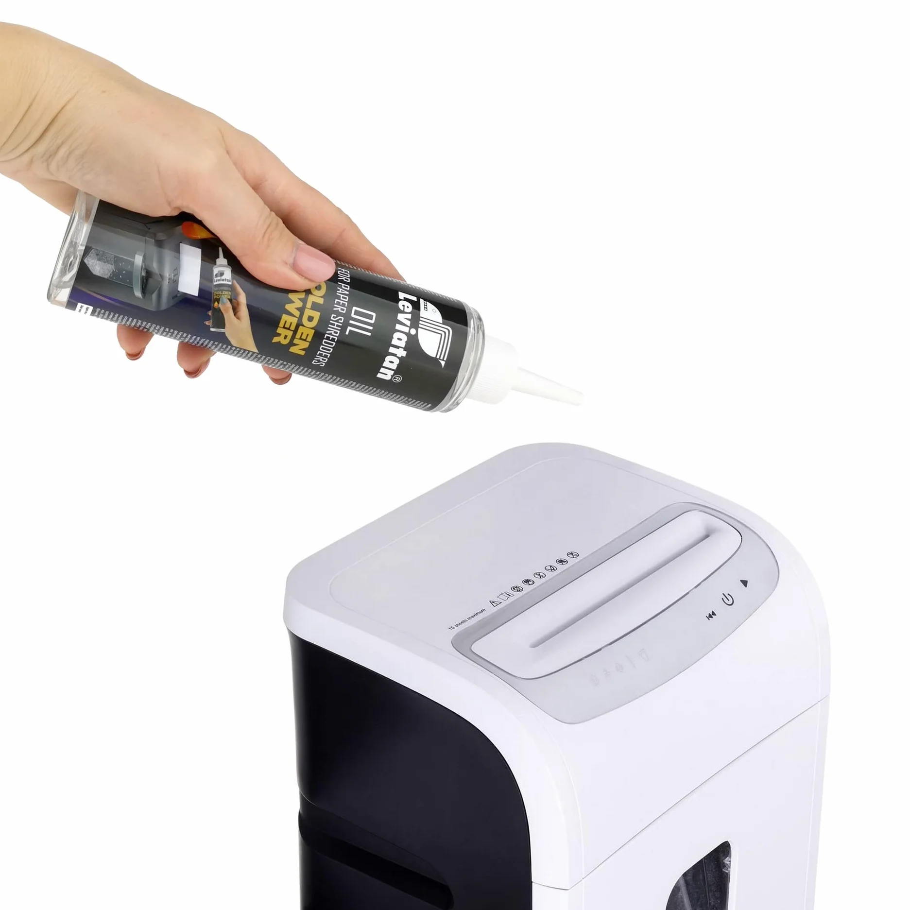 LEVIATAN 250ml Olej do Niszczarek Olej do Niszczarek Dokumentów Pielęgnacja Niszczarek Dokumentów Odpowiedni do Wszystkich Niszczarek Dokumentów