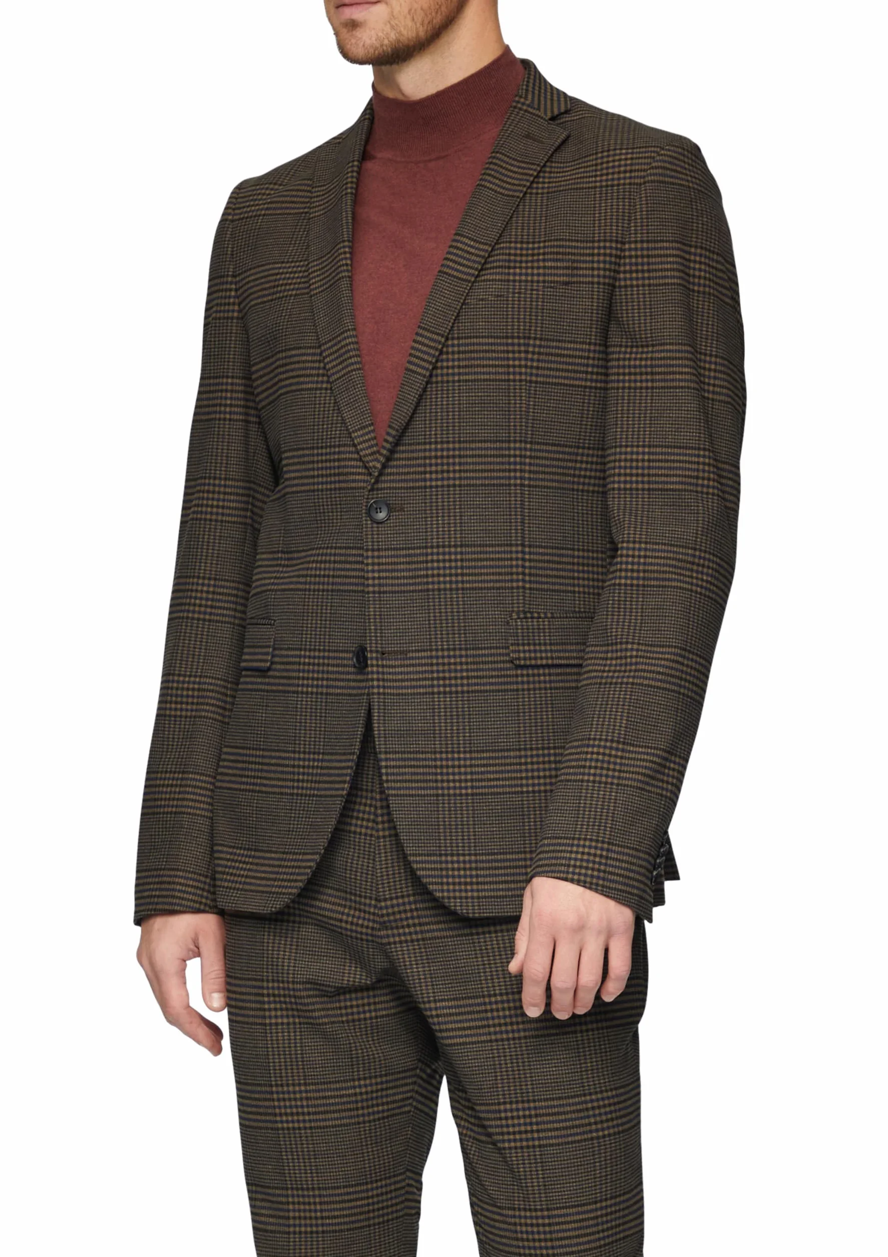 s.Oliver Marynarka garniturowa, krój slim fit Mężczyźni 2150981