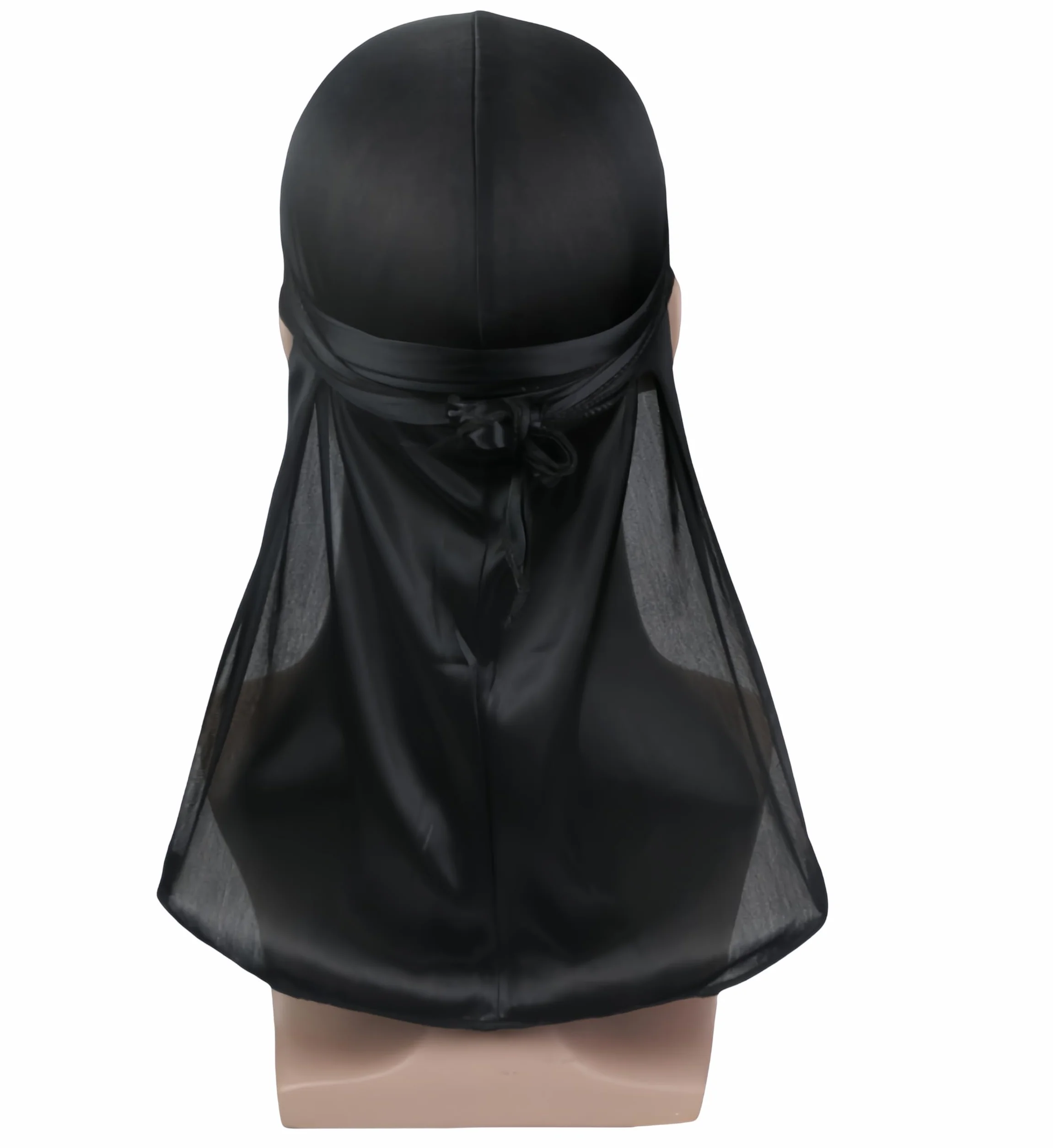 Proumhang Długi Ogon Durag,Opaska na Głowę Unisex Durag 360 Waves,Kapelusz Turban,Szerokie Paski,Bandana Piracka,Codzienna Dekoracja Hip-Hopowa dla Kobiet i Mężczyzn