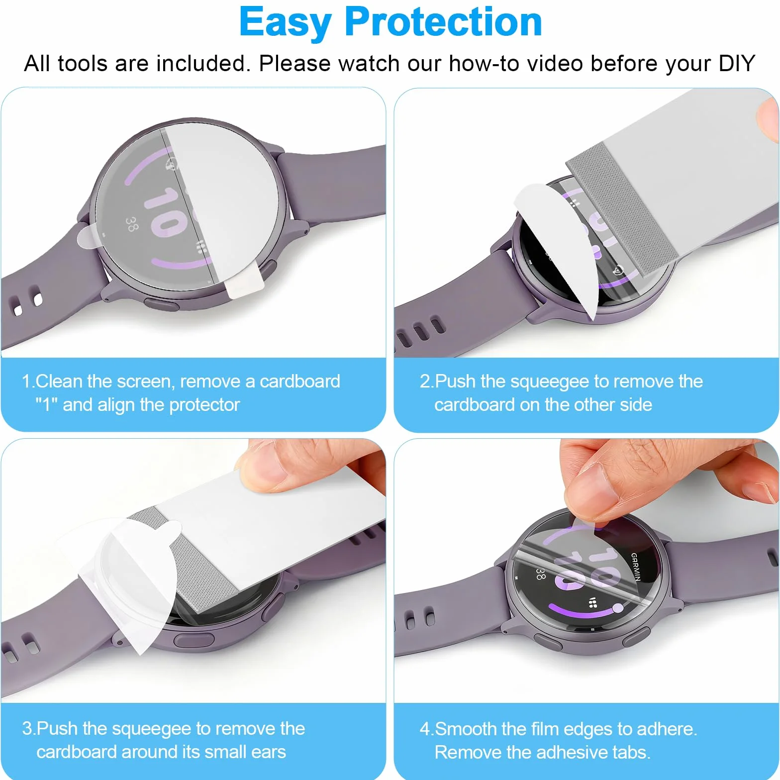 Vancle 6-pak folii ochronnej do Vivoactive 5