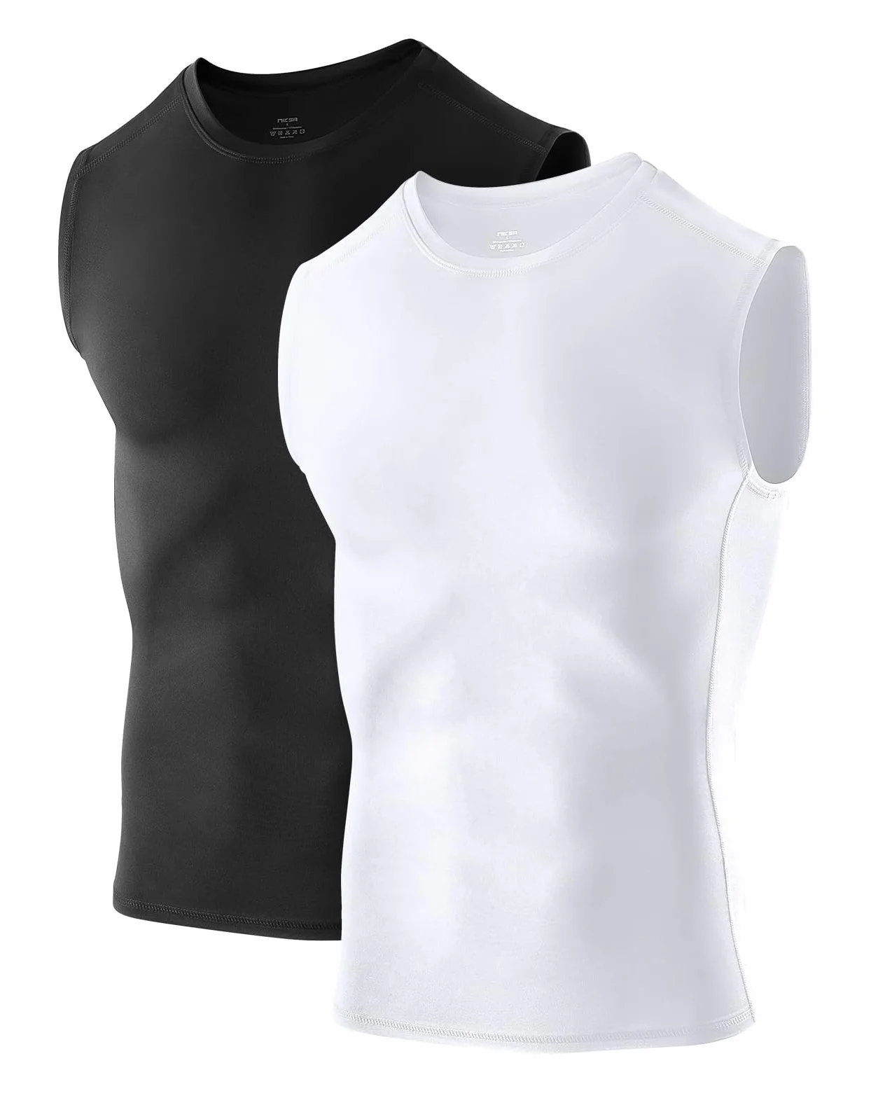 Niksa Męska koszulka kompresyjna Sports Tank Top bez rękawów koszulka funkcyjna koszulka do biegania