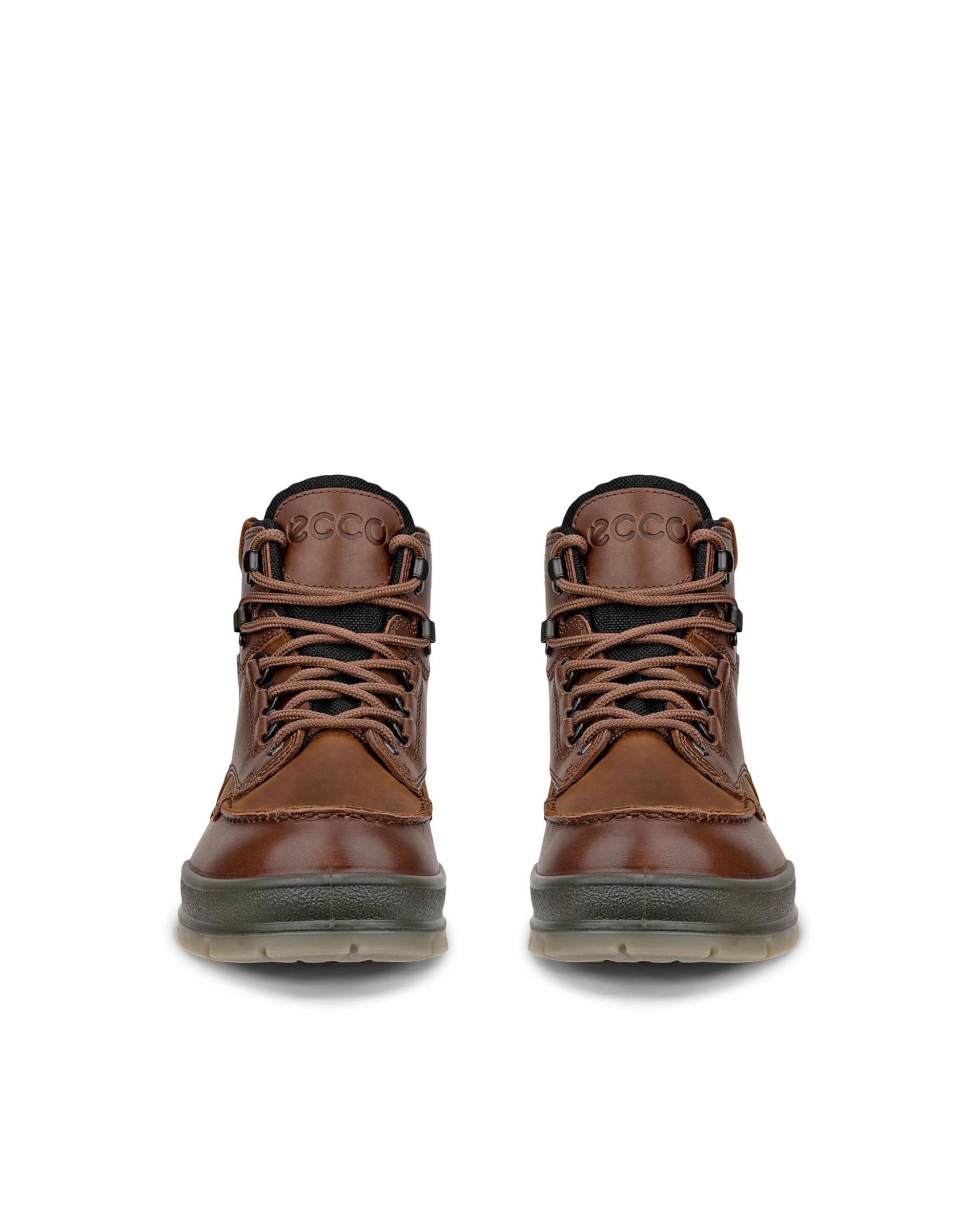 ECCO Męskie buty trekkingowe Track 25 M, Bison, 12.5 UK