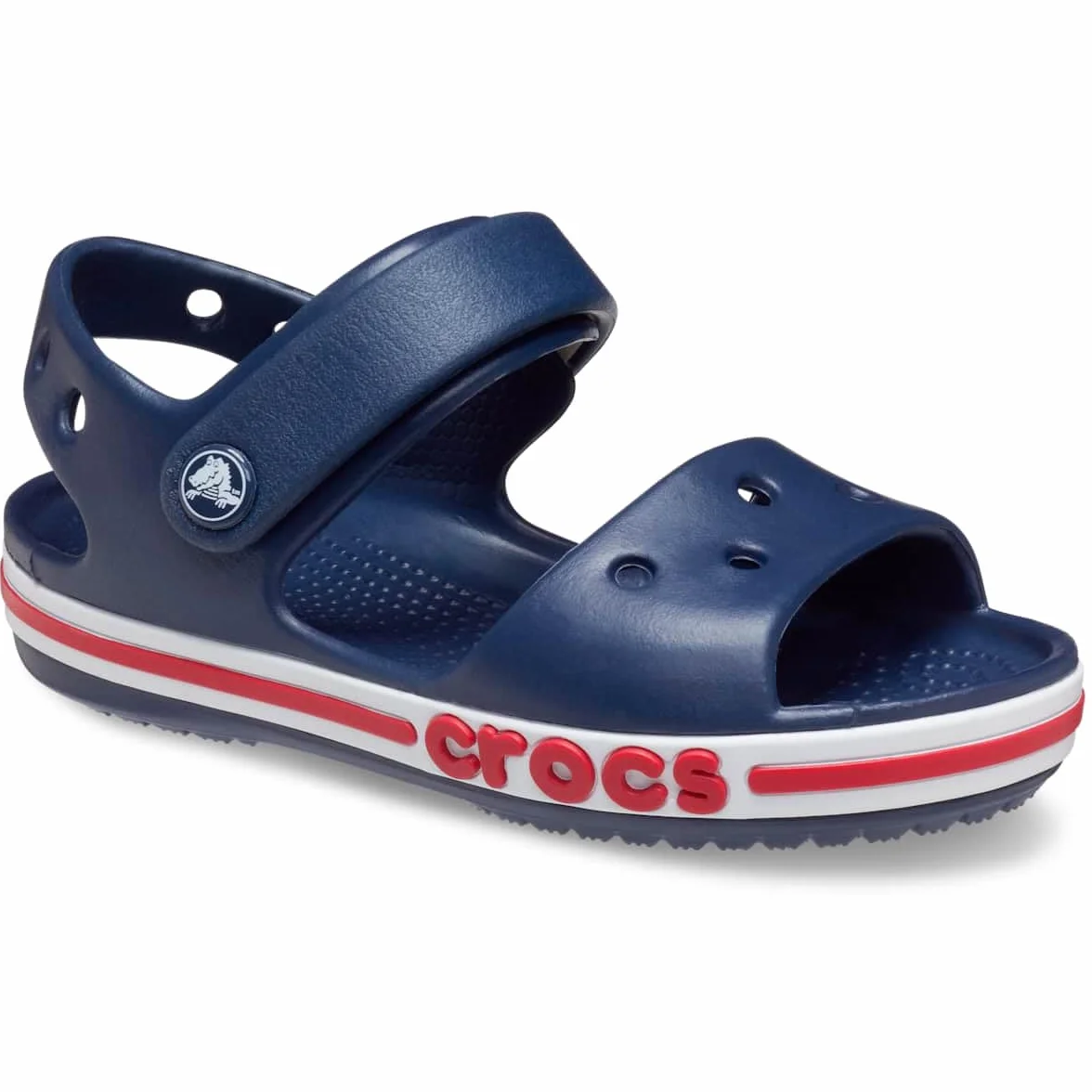 Crocs Uniseks - Dzieci Bayaband K Sandały, Navy Pepper, 27/28 EU