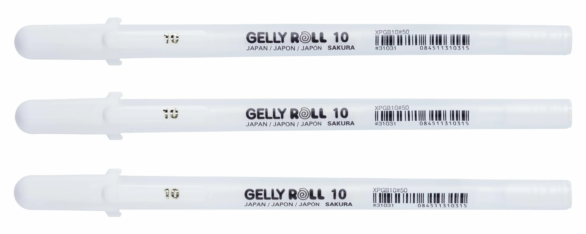 Sakura Gelly Roll 3 gelpennen 0,5 mm - wit