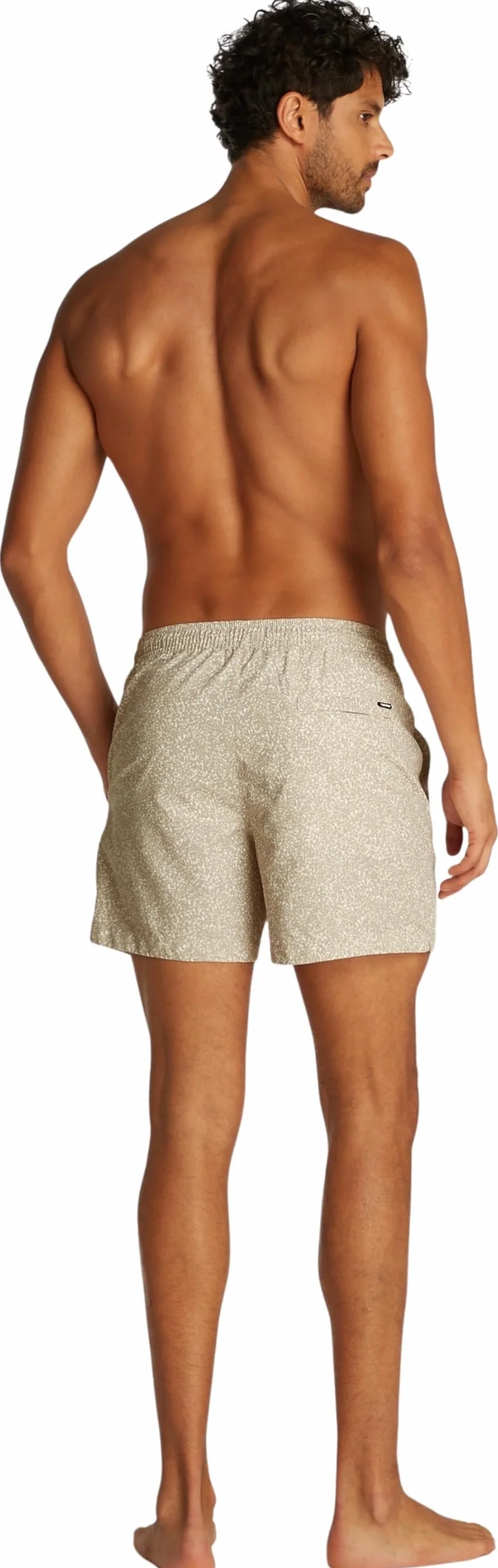 Calvin Klein Boardshorts Mężczyźni Medium Drawstring-print Km0km01120