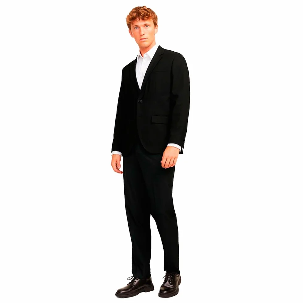 Jack & Jones JPRBUSHWICK Mathew Regular Suit, Czarny onyks/Fit:regular Fit, 46