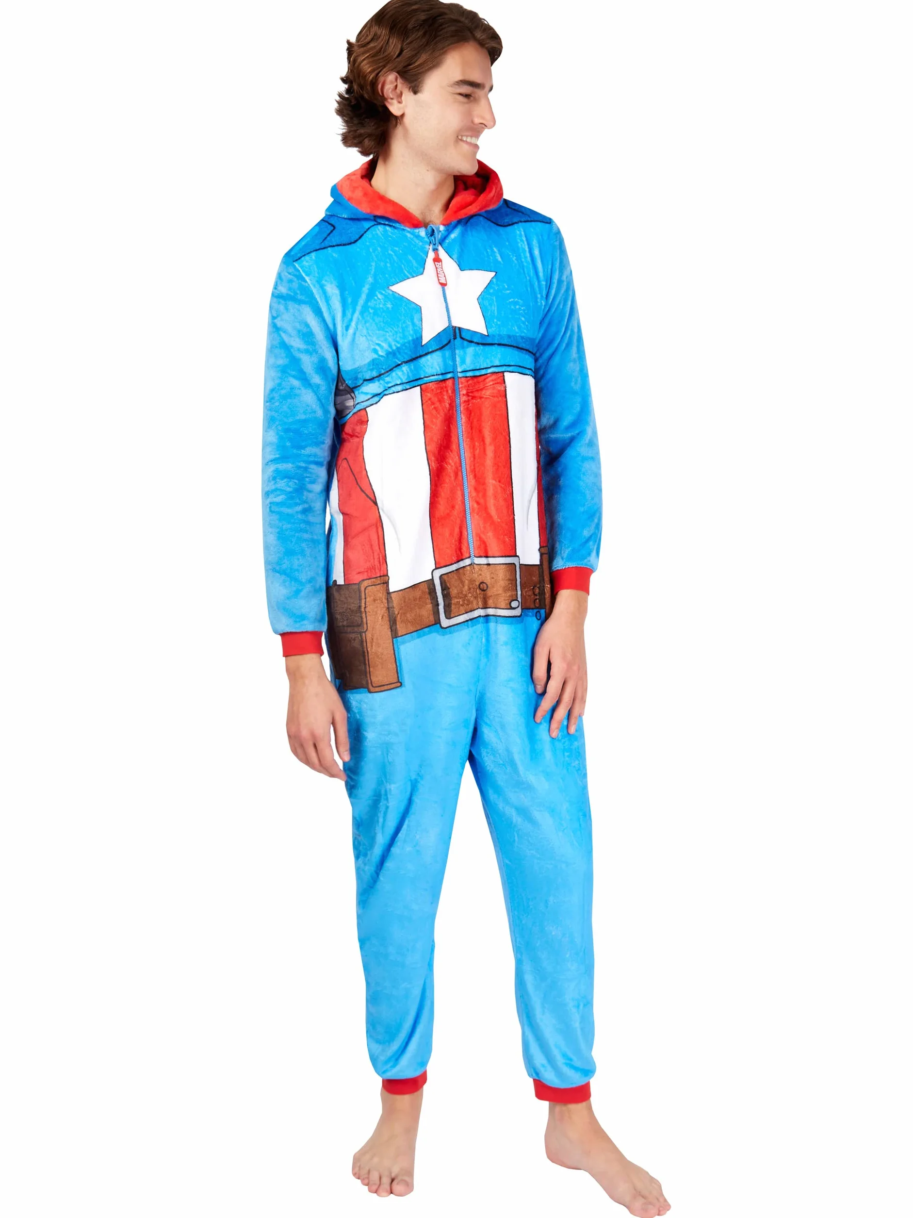 Marvel Mężczyźni Onesie Captain America