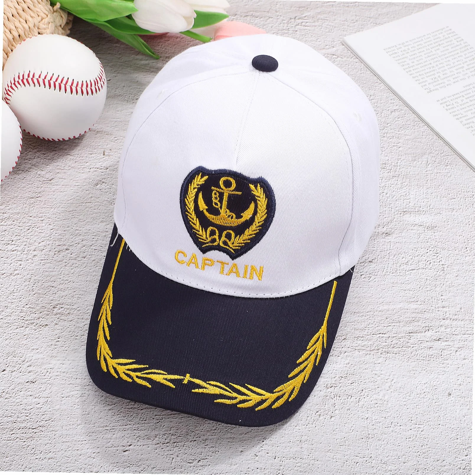 Gadpiparty Czapka kapitana czapka baseballowa kreatywna ochrona przed słońcem bawełna unisex czapka bejsbolowa