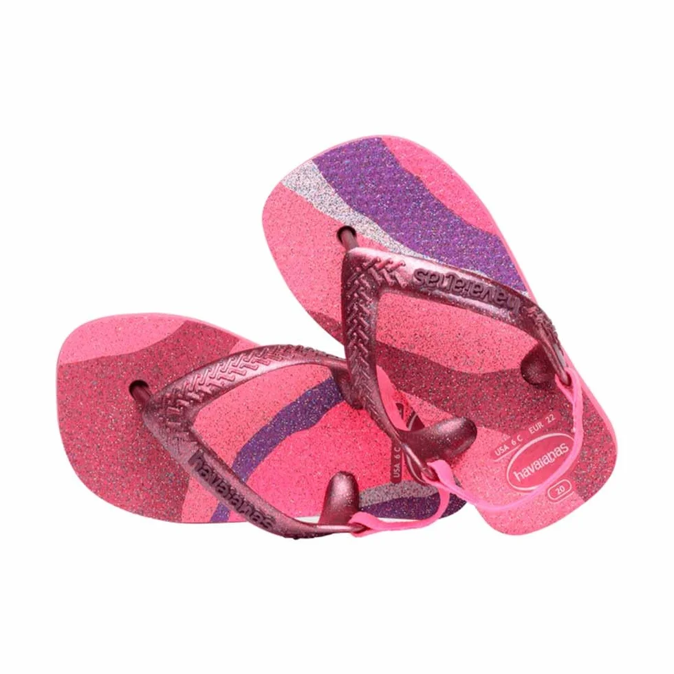 Havaianas Uniseks - niemowlęta Baby Palette GlowKlapki