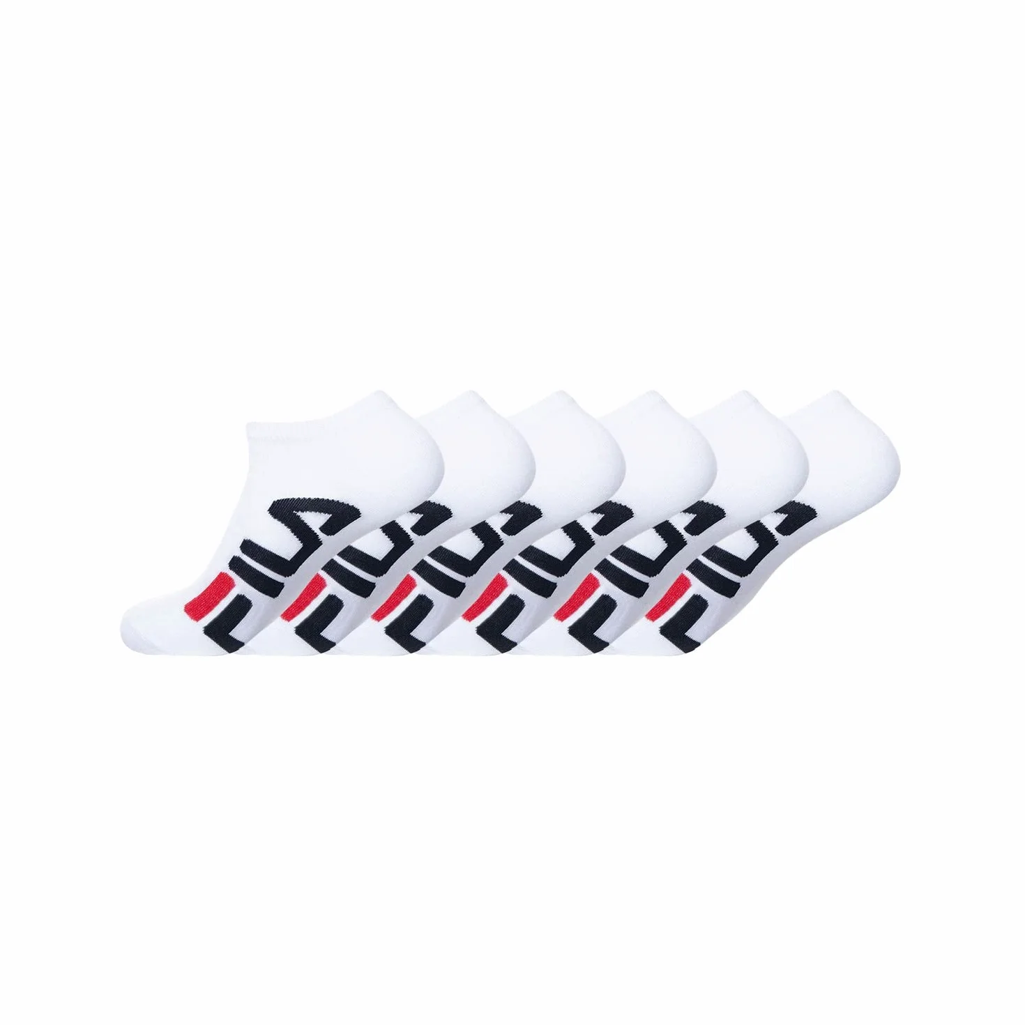 Fila męskie skarpety sportowe bawełniane, skarpety męskie, wygodne, trwałe (zestaw 6 sztuk), 9199/B, 43/46 EU