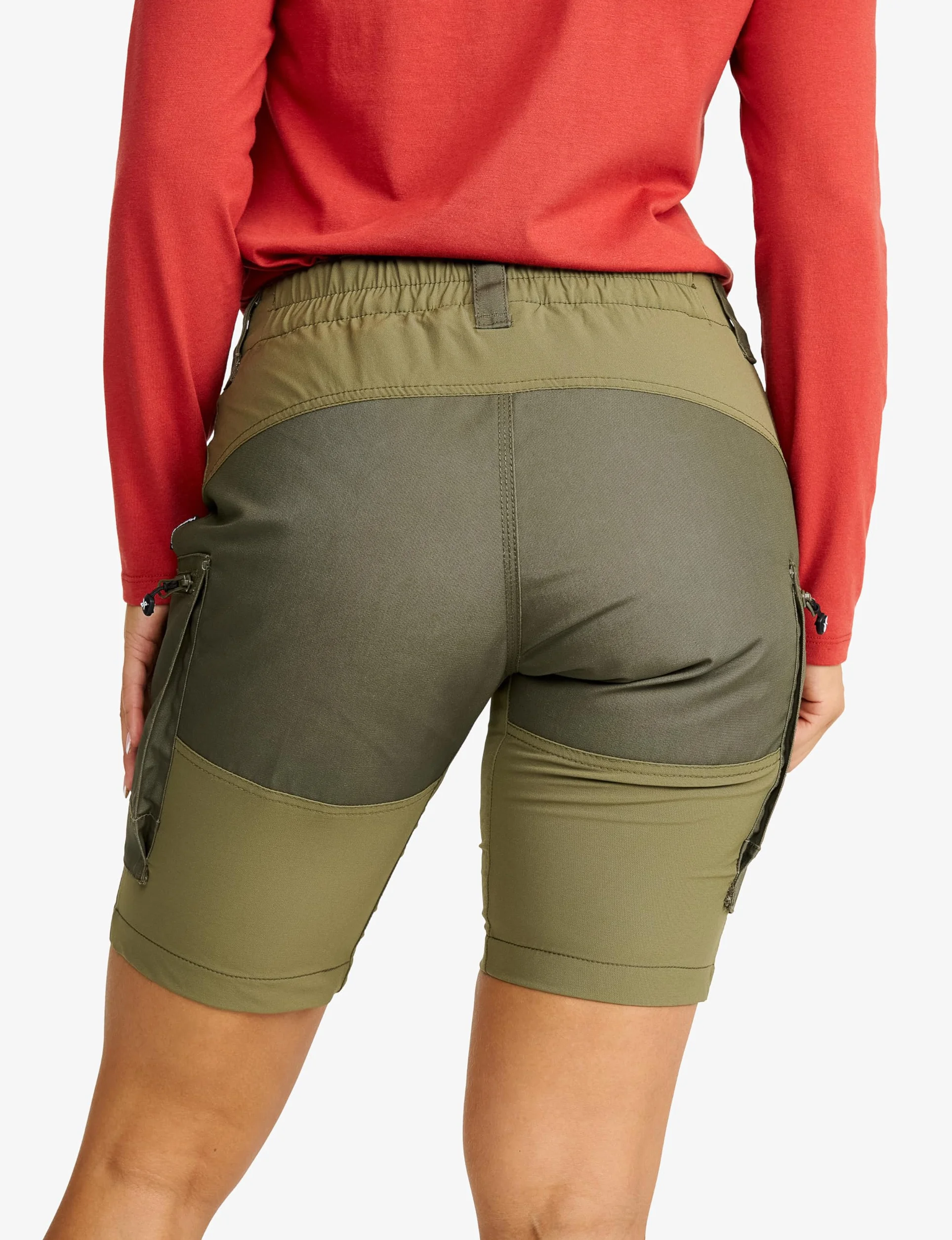 RevolutionRace RVRC GP Shorts Damskie, solidne i oddychające spodenki trekkingowe do wszelkich aktywności na świeżym powietrzu