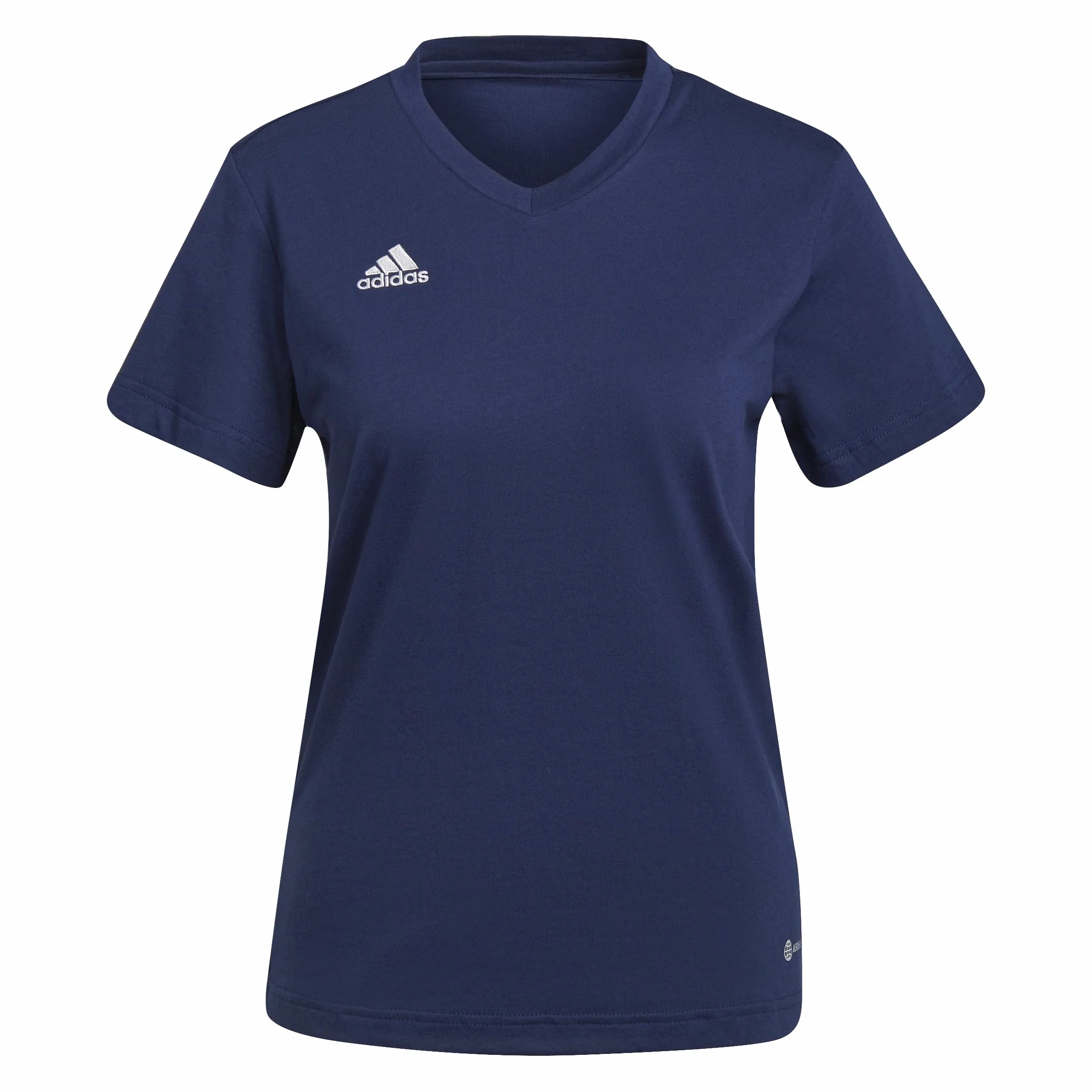 adidas Kobiety Entrada 22 Tee, Team Navy Blue 2, L