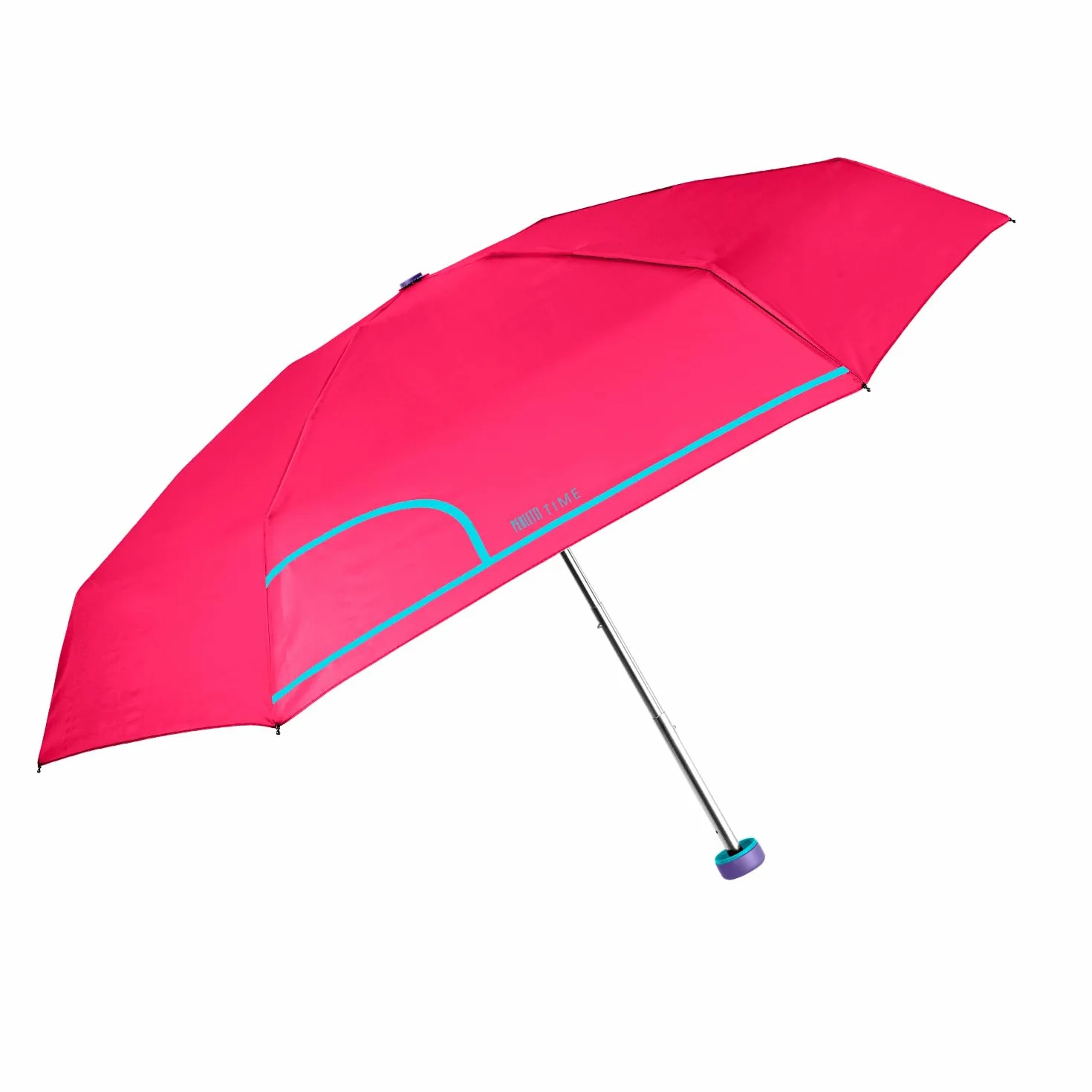 Parasolka Damska Rozkładana Manualnie Mała - Ultra Mini Parasol Lekki Kieszonkowy Okrągły Wiatroodporny - Parasolka Idealna Podczas Podróży - Średnica 90 cm - Perletti