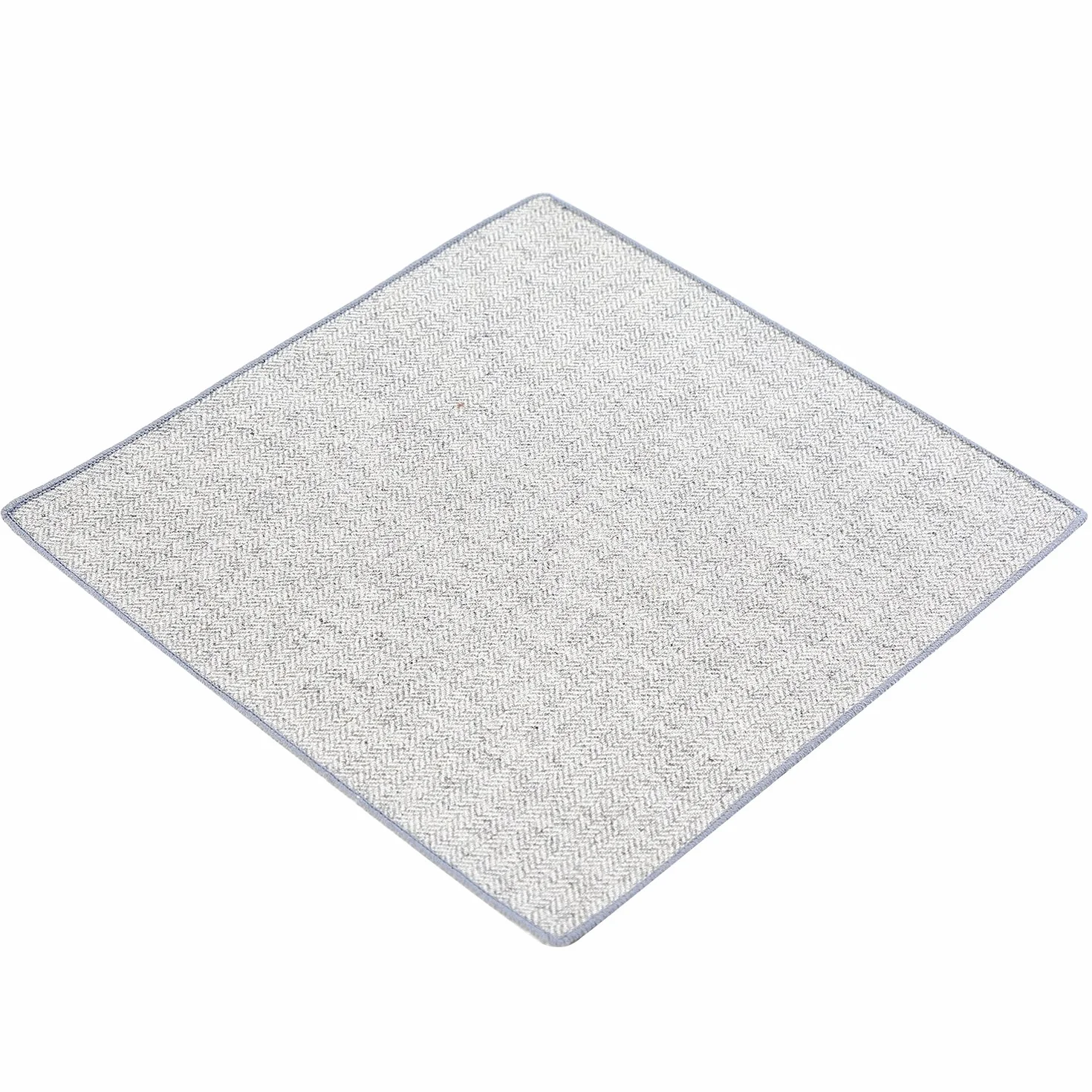 DonDon Poszetka męska chusteczka do brustaszy 23 x 23 cm bawełna imitacja tweedu w kratę