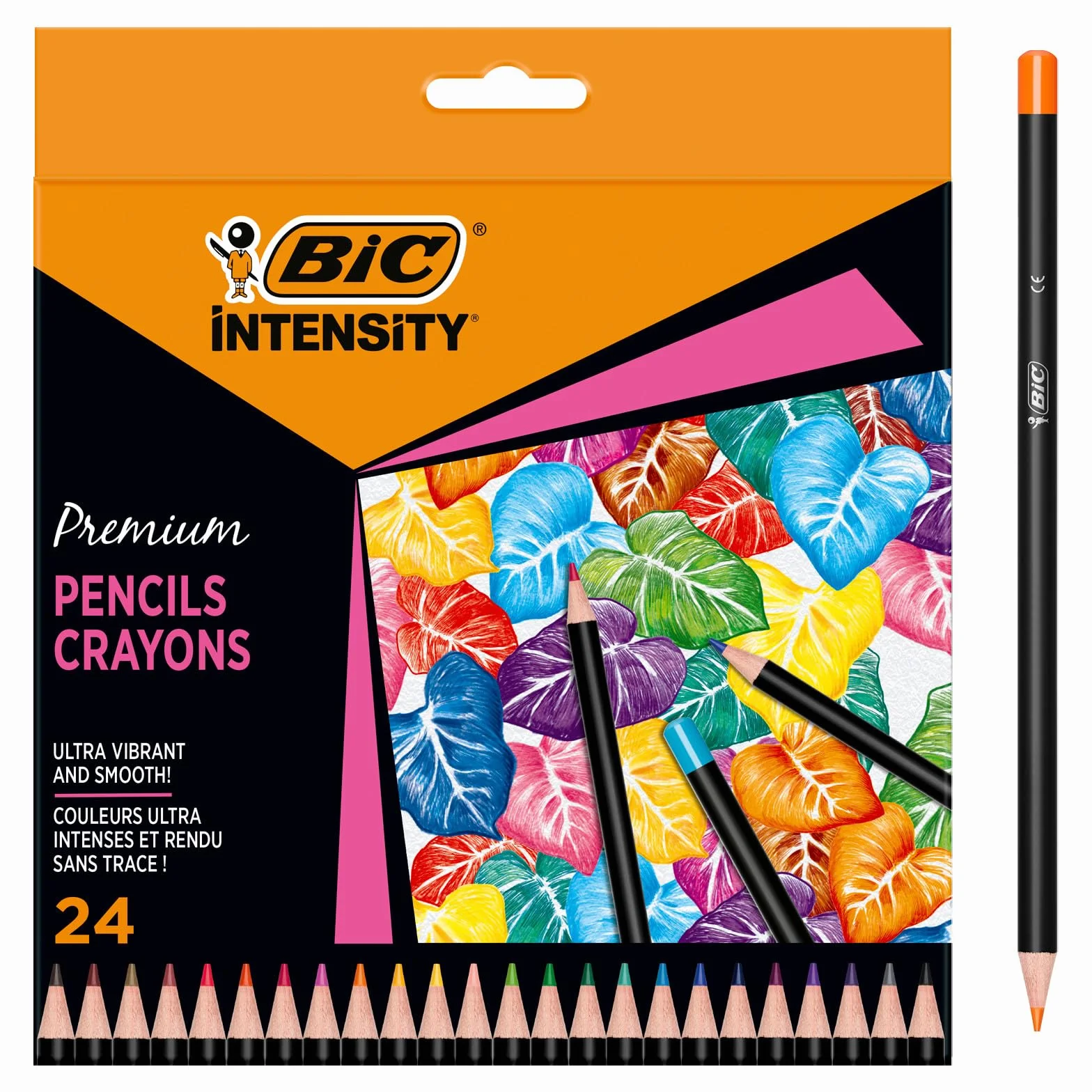 BIC Intensity Premium Kredki ołówkowe Pudełko 24szt