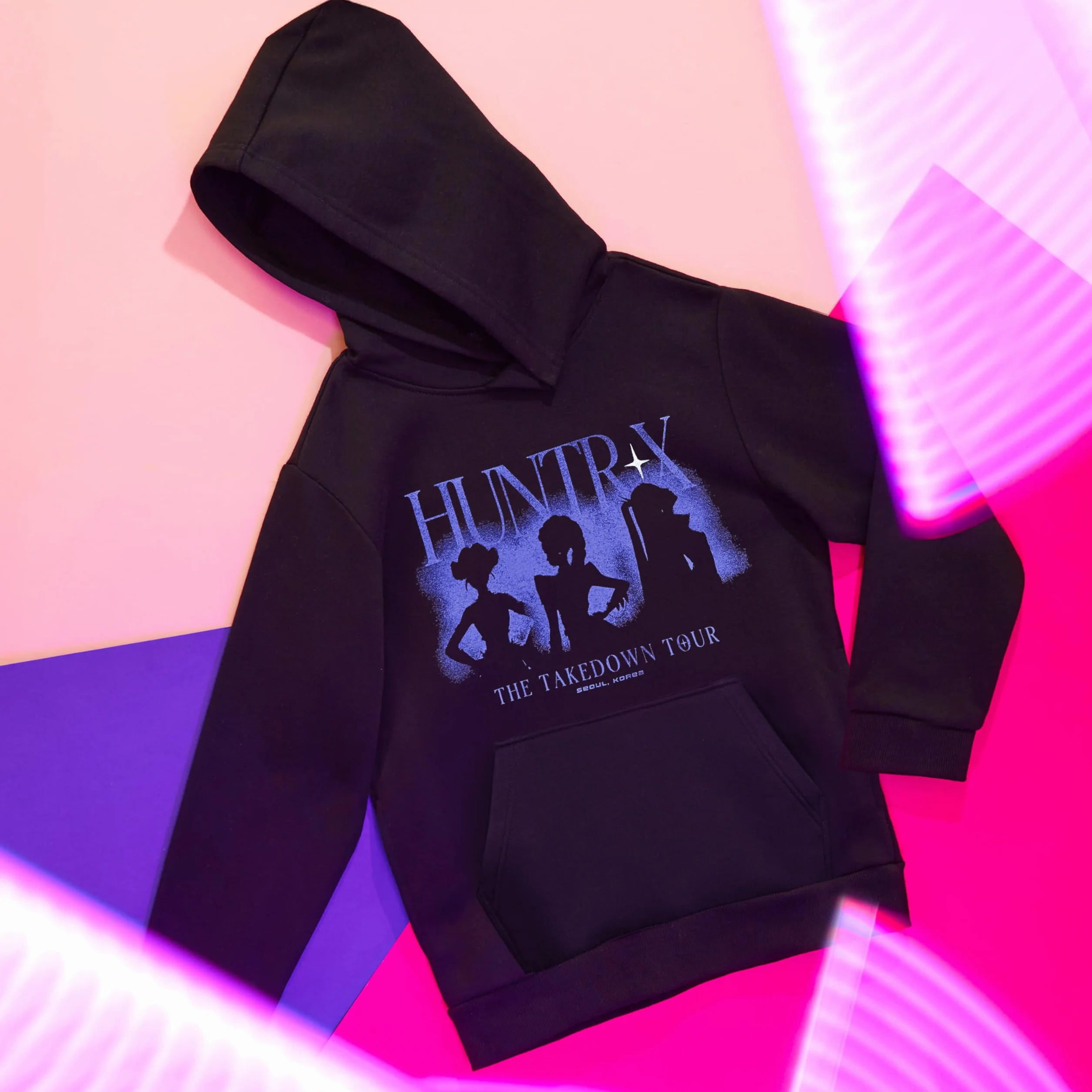 KPop Demon Hunters Bluza z kapturem dla dziewczynek i nastolatków, miękkie bluzy zimowe, Huntrix Saja Boys prezent dla dziewczynki