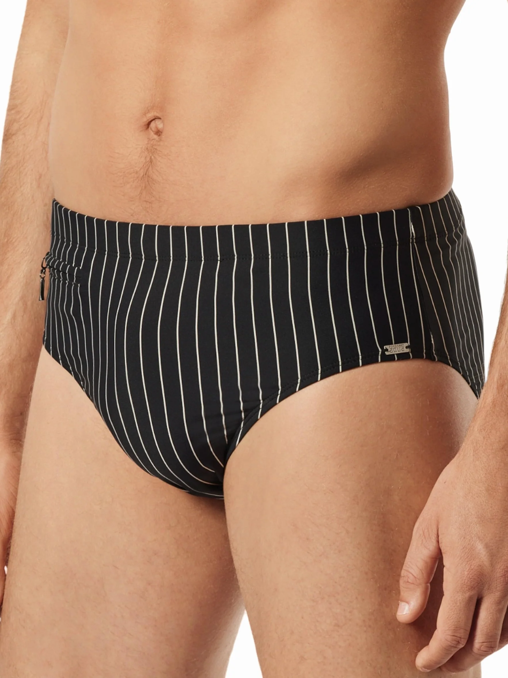 Schiesser Spodenki kąpielowe Mężczyźni Badehose Slip Komfort
