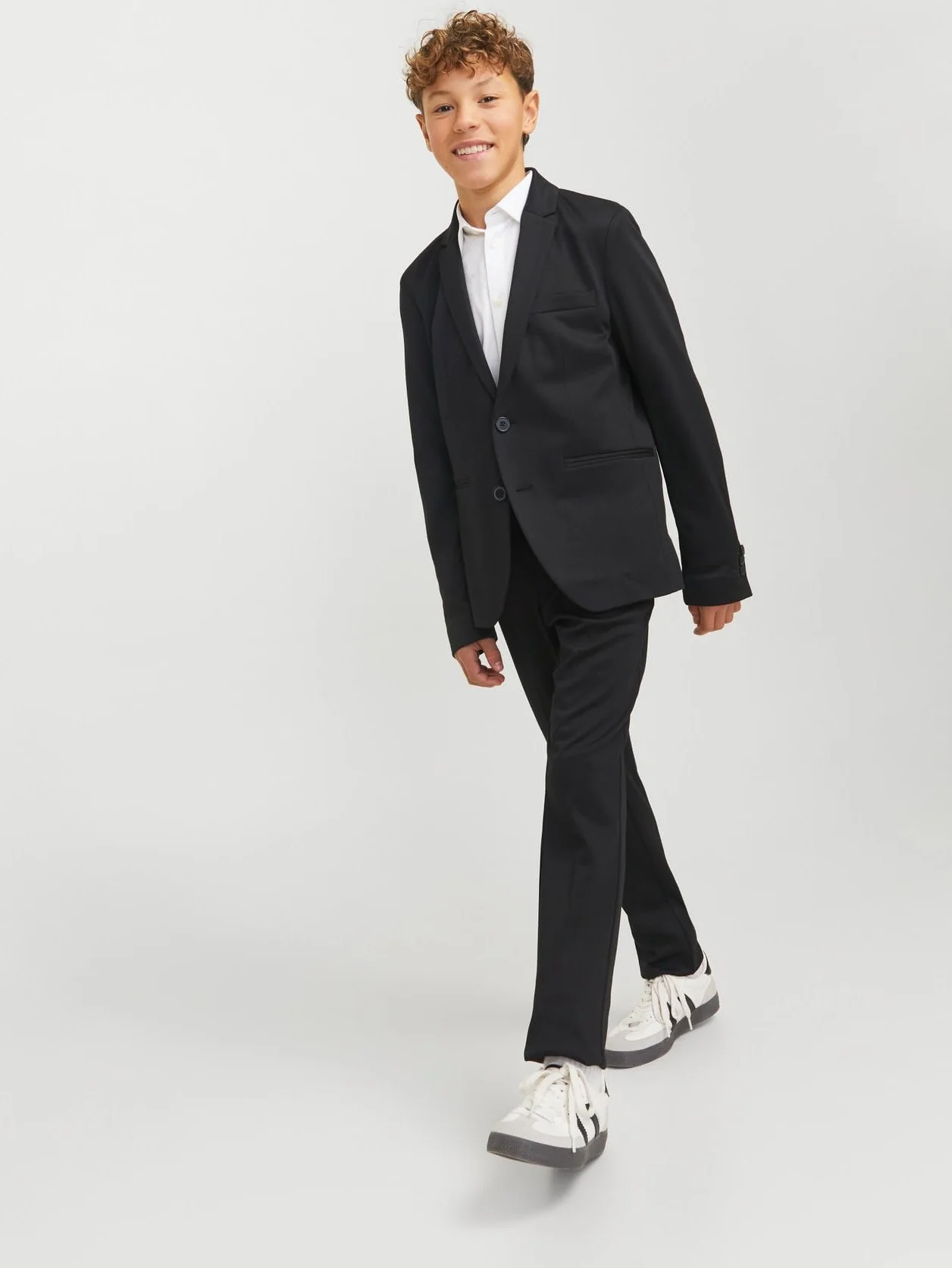 JACK&JONES JUNIOR Jjejaxon Jersey Suit Noos Jnr kombinezon chłopięcy, czarny, 176