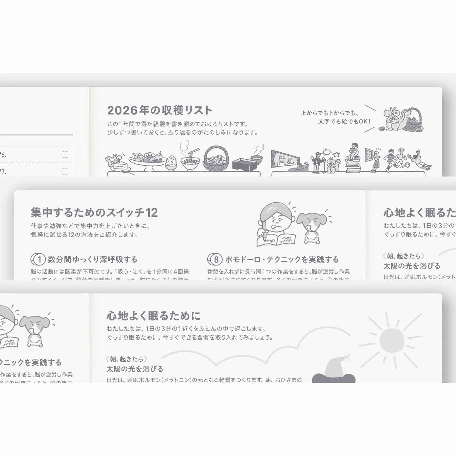 Hobonichi Techo 2026 Cousin Book A5, japoński, dzienny, kwietniowy, początek poniedziałkowy, planer
