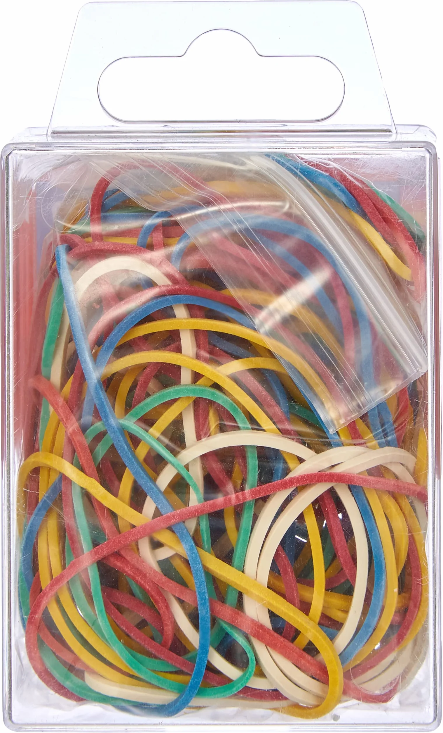 Herlitz 506093 Gumki Recepturki, Wielokolorowy, 100 sztuk