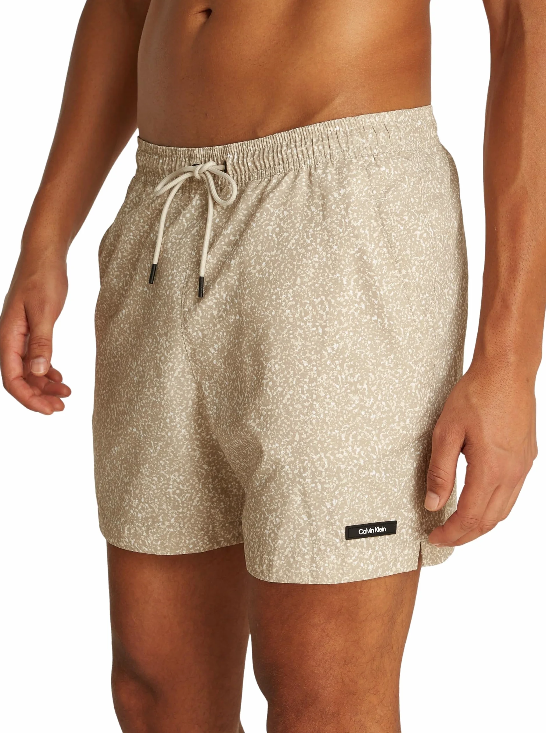 Calvin Klein Boardshorts Mężczyźni Medium Drawstring-print Km0km01120