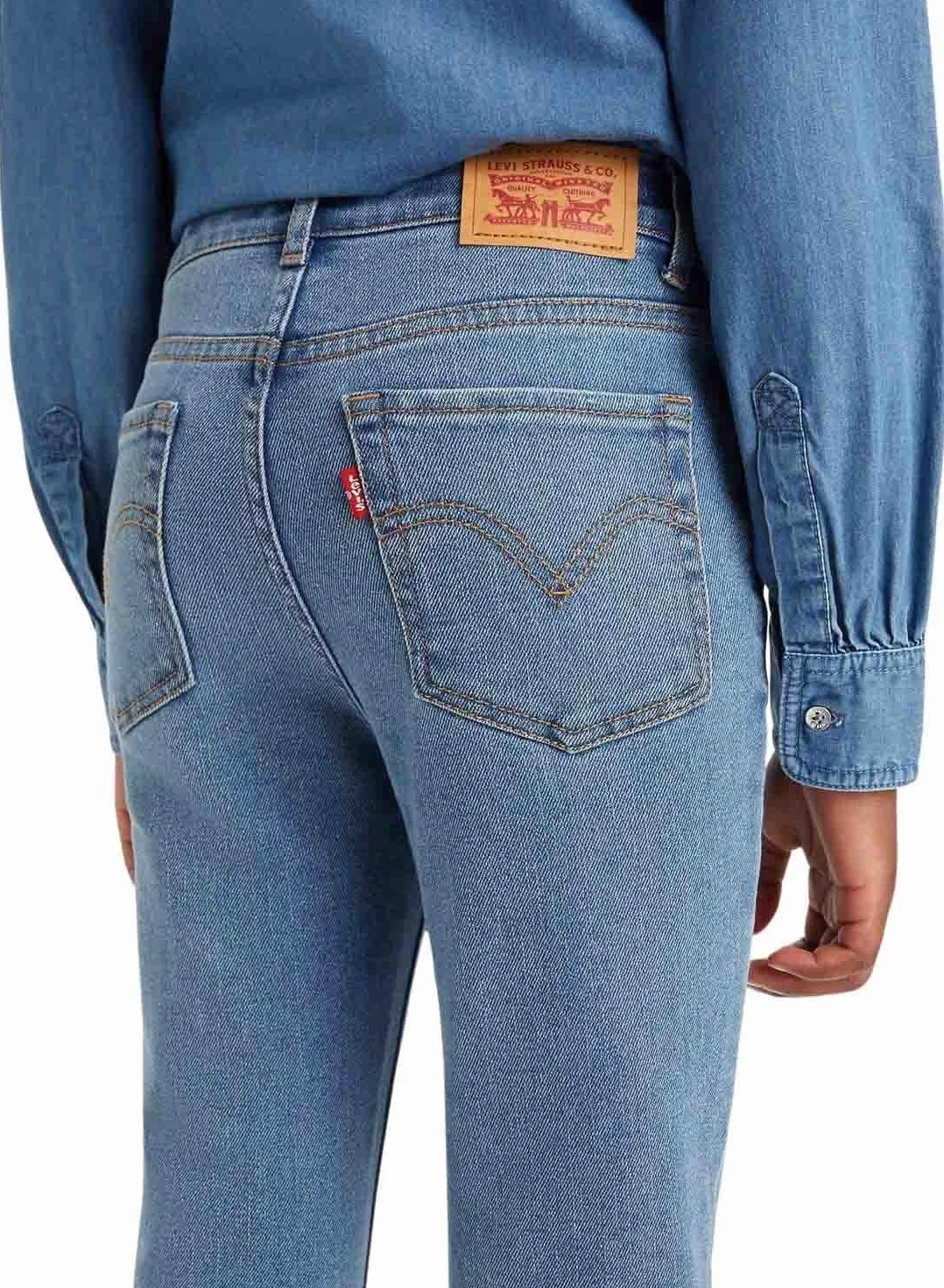 Levi's Lvg 726 High Rise Flare Jean 3eg970 - Dżins Dziewczynki