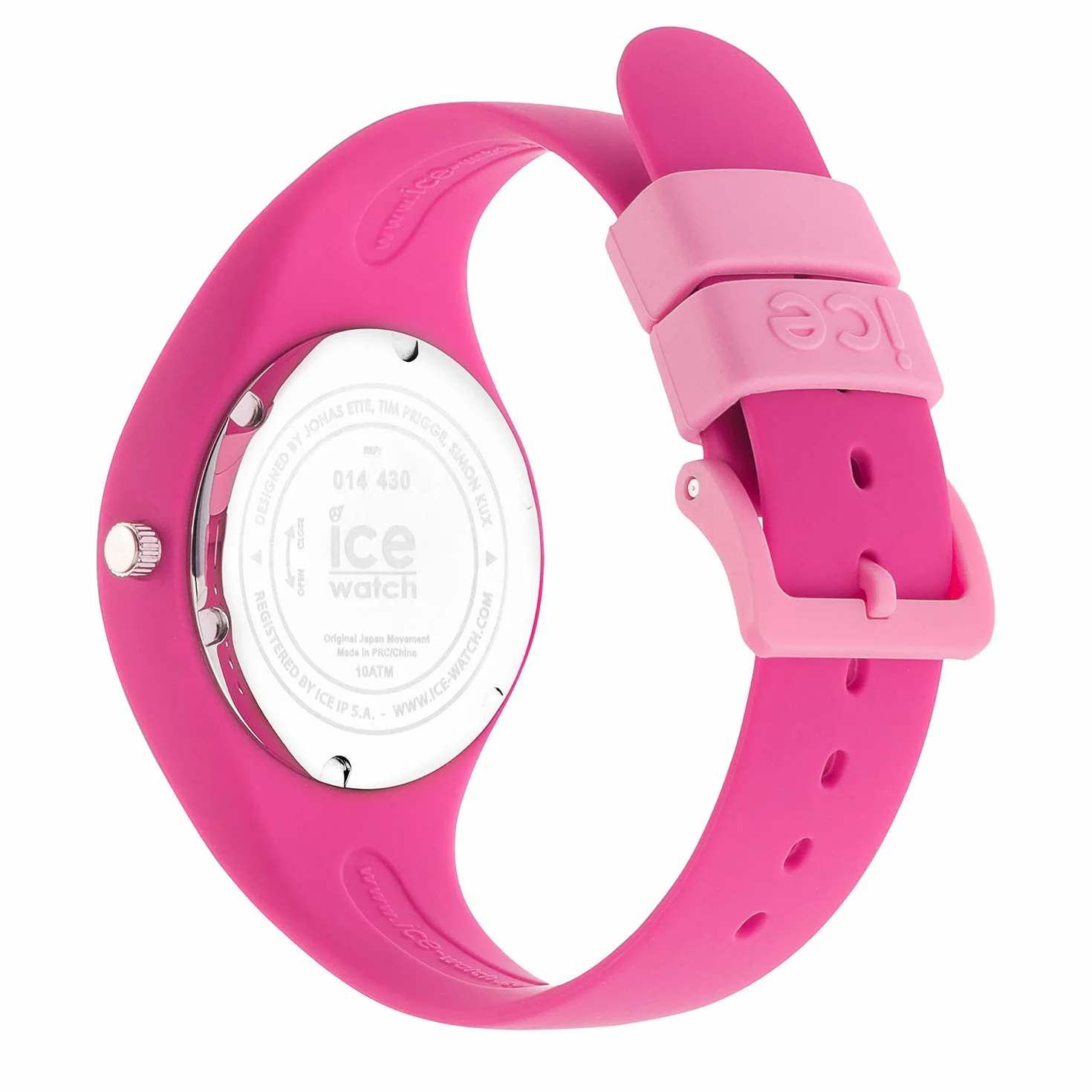 Ice-Watch - ICE ola kids Fairy tale - Różowy zegarek dziewczęcy z silikonowym paskiem - 014430 (Small)