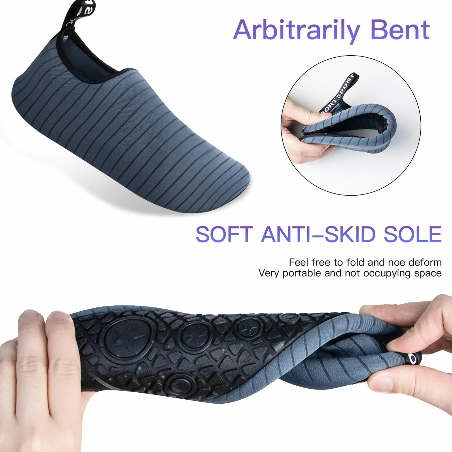 COONE Buty do wody dla mężczyzn i kobiet, bose stopy, suche skarpetki do wody, basen, plaża rzeczna, surfing na świeżym powietrzu, praktyka jogi