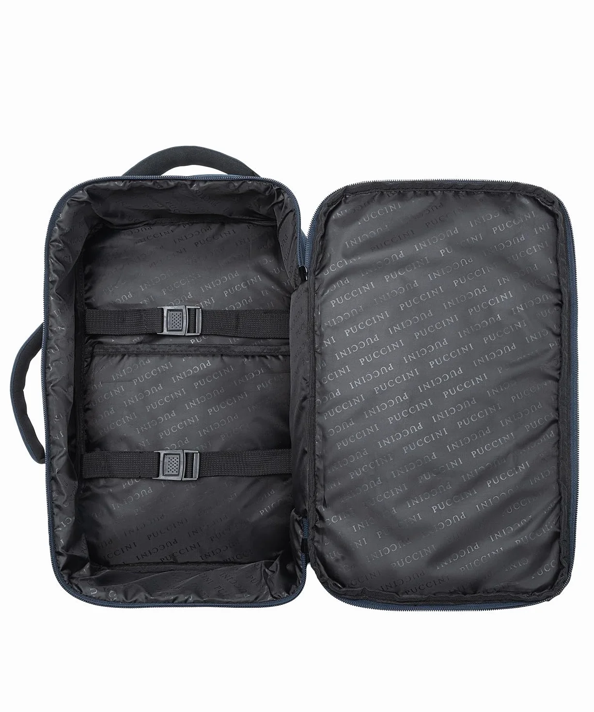 PUCCINI Easy Pack plecak podręczny do Ryanair, plecak podróżny, torba kabinowa, samolot, torba podróżna dla mężczyzn i kobiet, plecak wielofunkcyjny