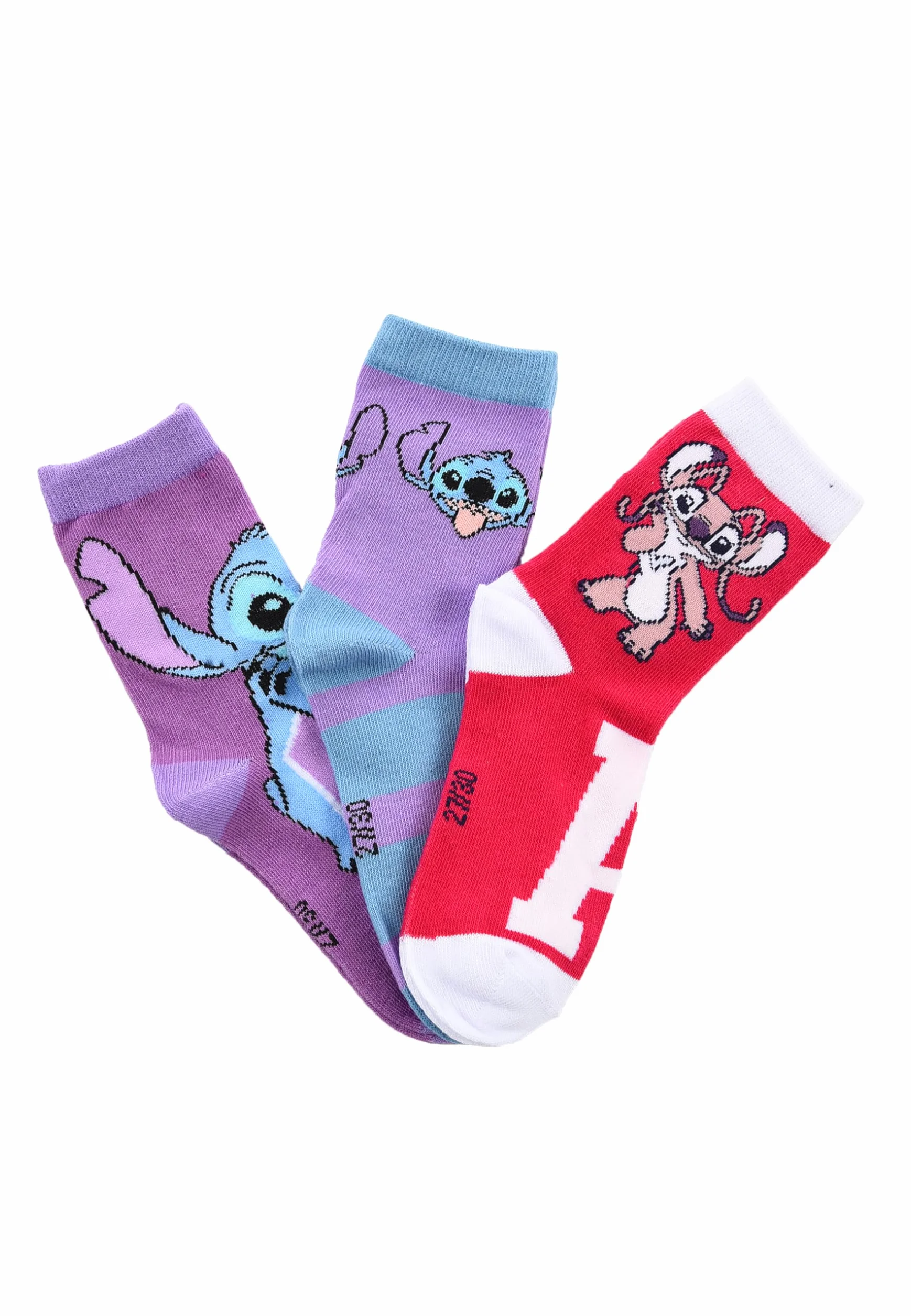 Stitch skarpetki dziecięce, 3 pary