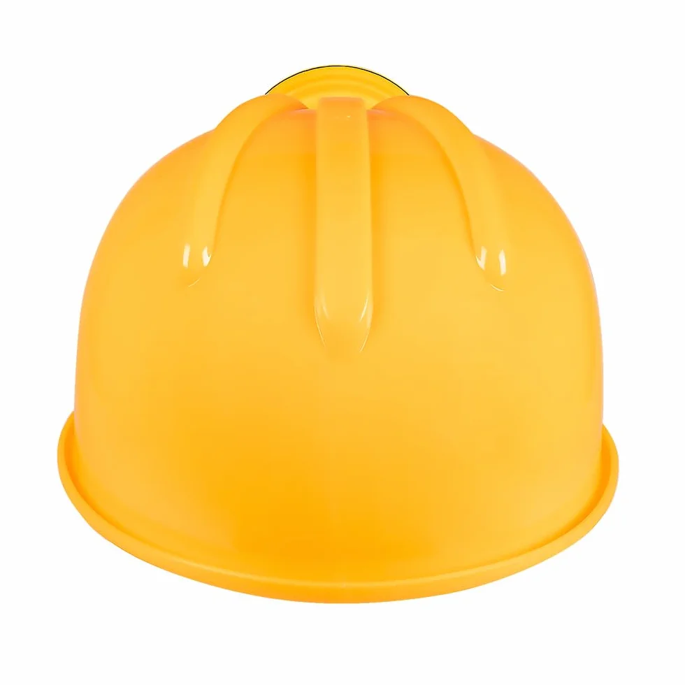 Boland 01414 - kask budowlany ze światłem, żółto-czarny, dla dorosłych, regulowany rozmiar, plac budowy, kostium, karnawał, impreza tematyczna
