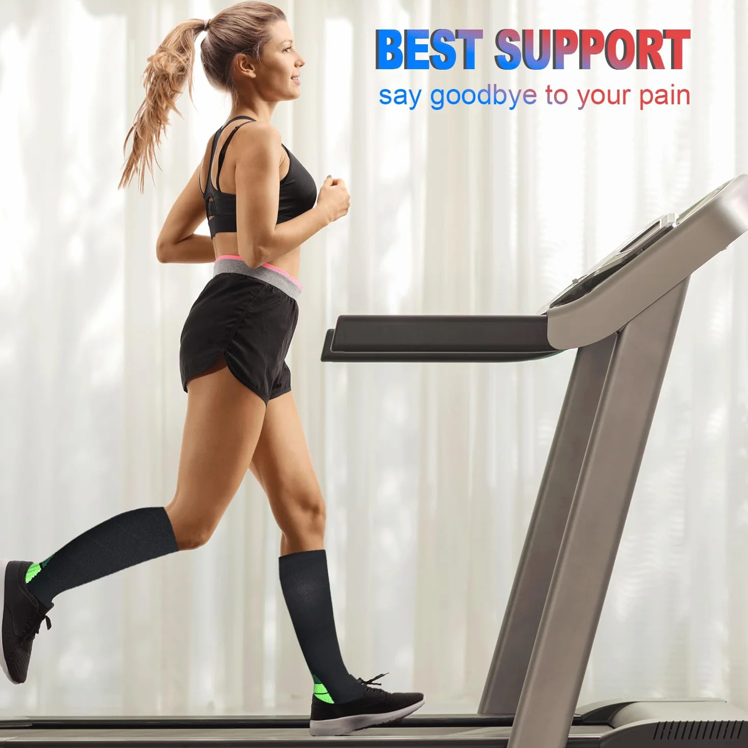 6 par skarpet uciskowych dla kobiet i mężczyzn 15-20 mmHg wspomagają krążenie regeneracji i sportu wsparcie dla jazdy na rowerze i ciąży pielęgniarki podróży samolotem