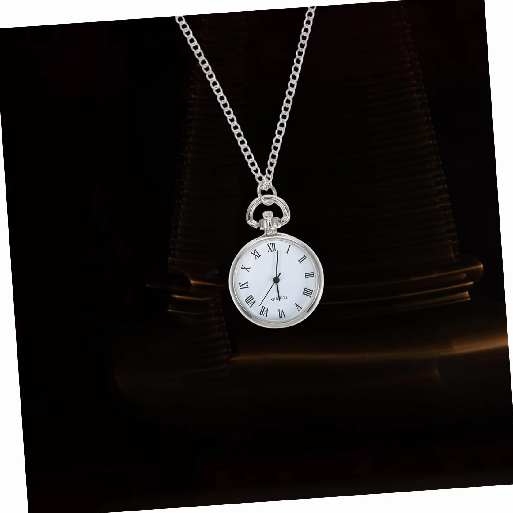 1kawałek Zawieszany Zegarek Stylu Nowoczesnym z Stopu Alloy Elegancki Wisiorek Zegarek Szyję z Łańcuszkiem Idealny Do Codziennego Użytku i Dekoracji
